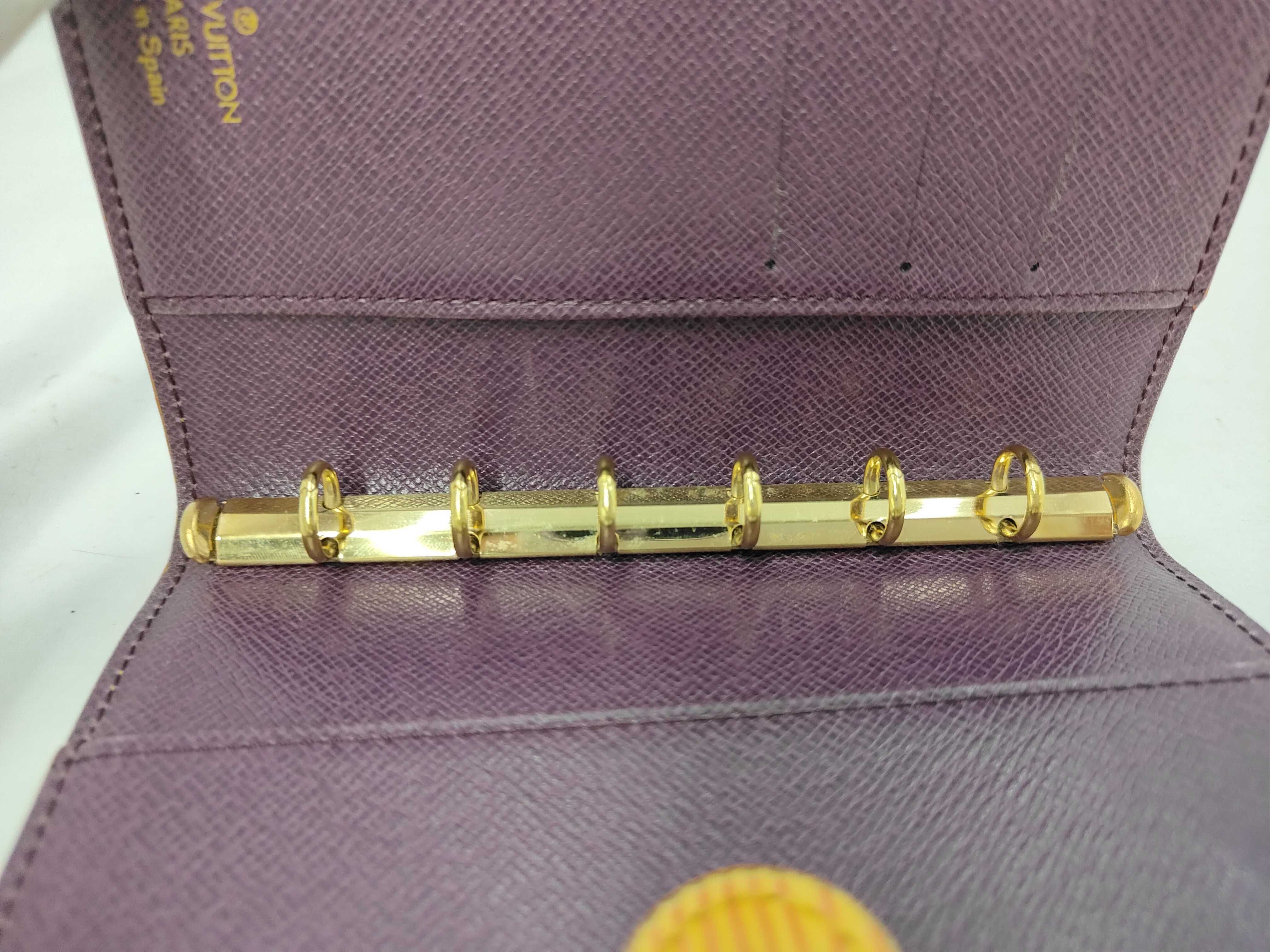 Epi Louis Vuitton Agenda Notebook Cover — view 7