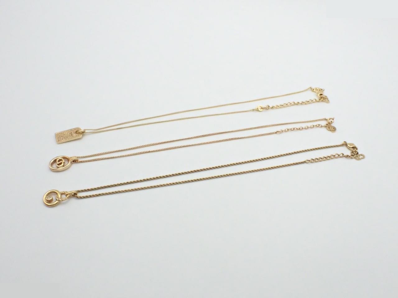 Necklaces x 4, Bracelet x 1 - 5 items bundled together — view 2