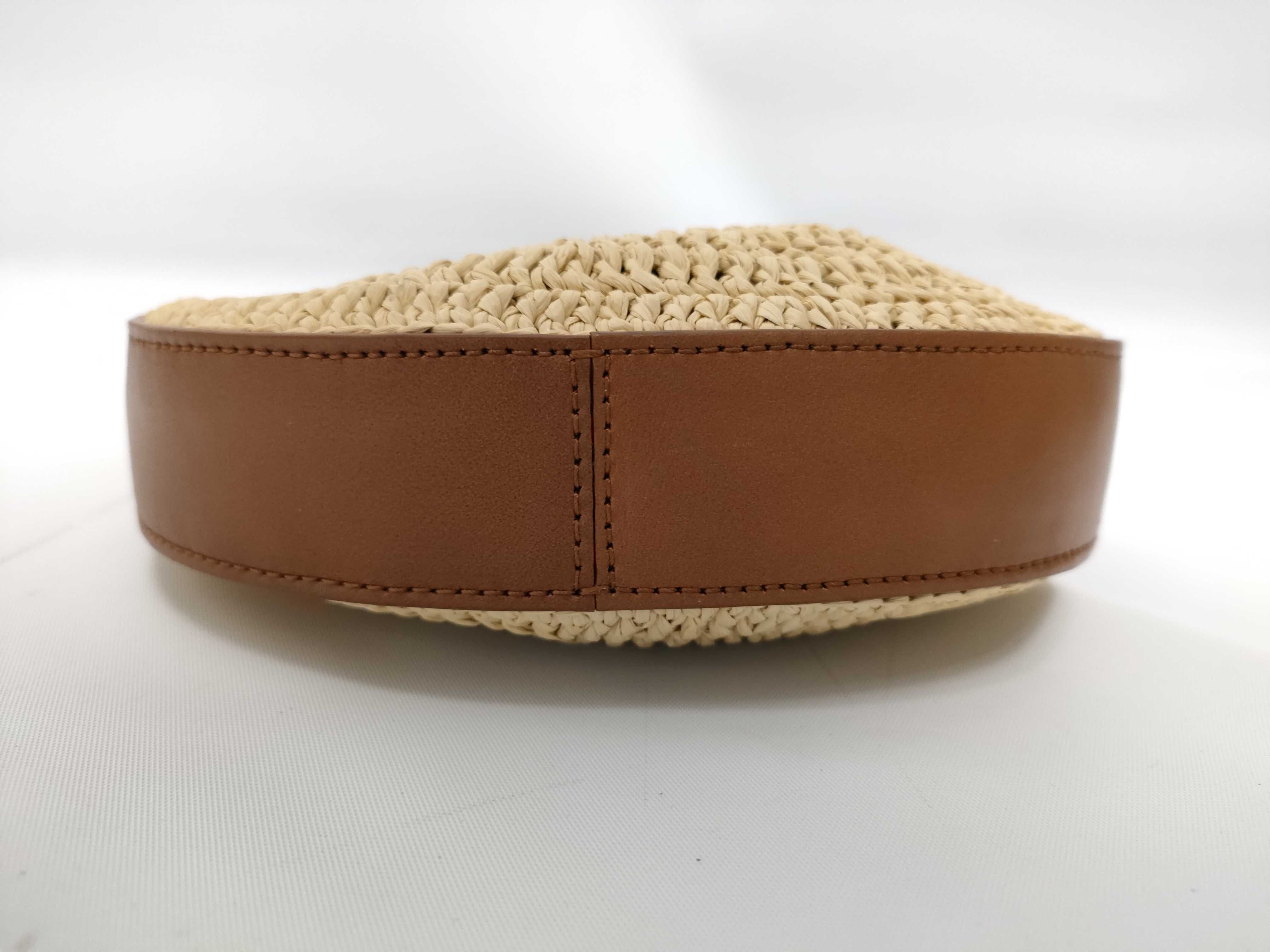 Round Raffia Shoulder Bag — view 3