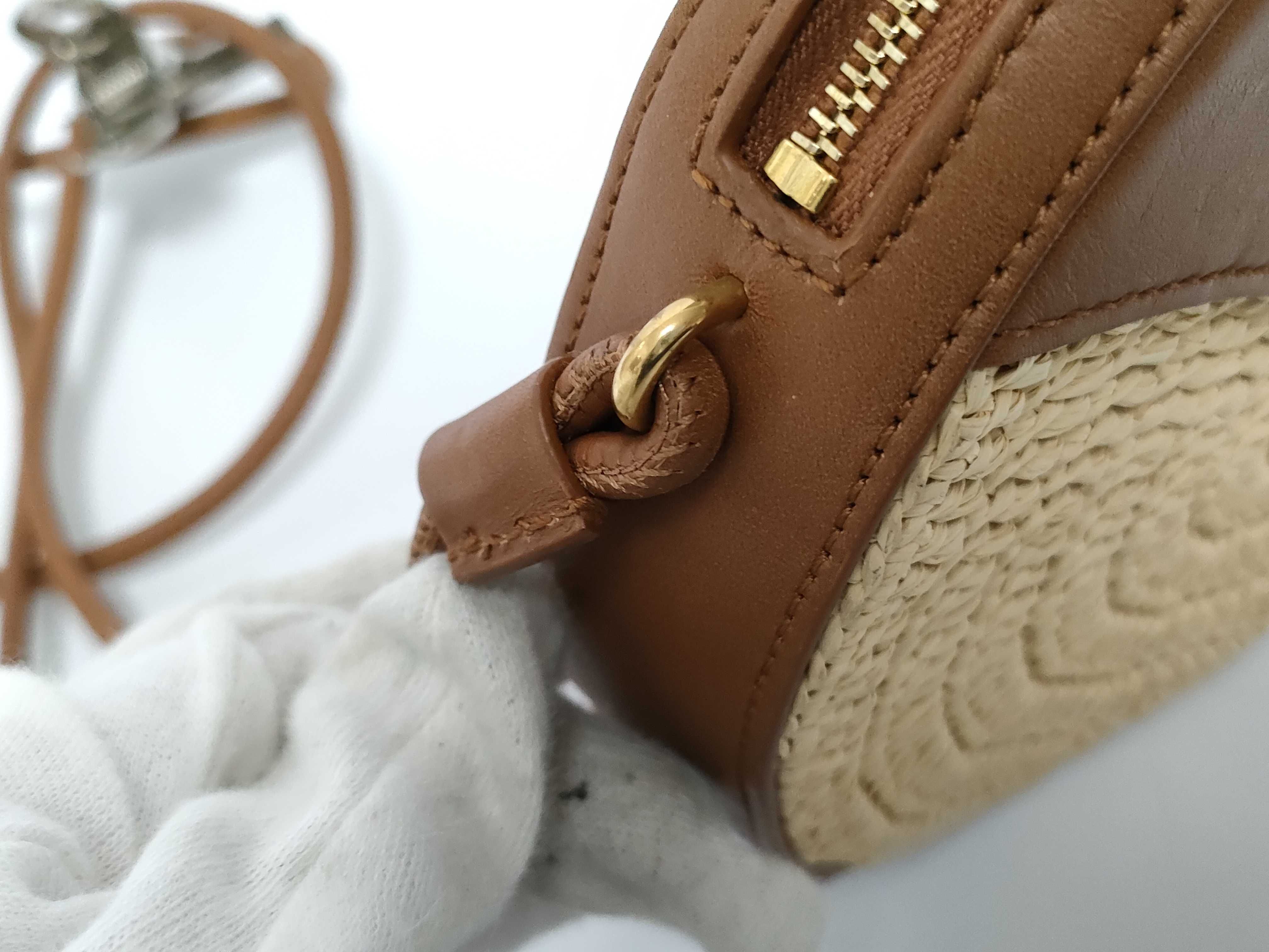 Round Raffia Shoulder Bag — view 6