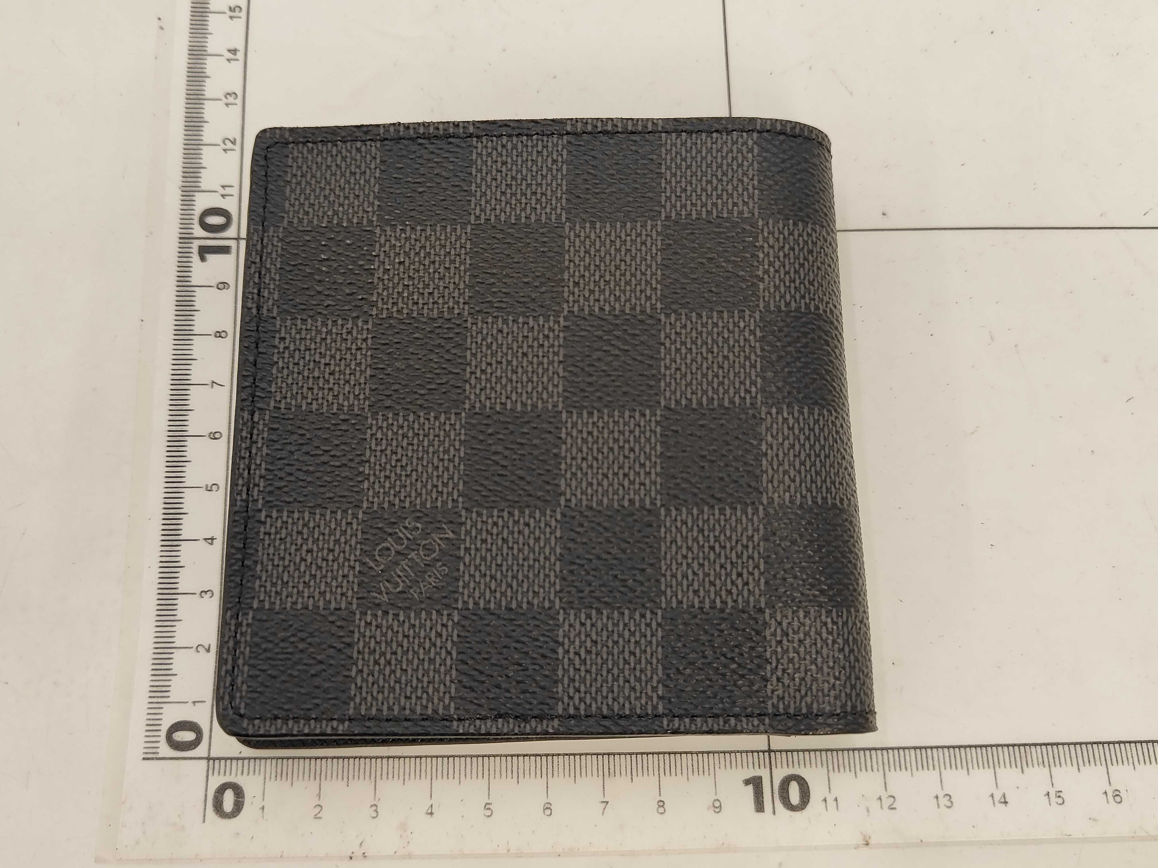 Damier Graphite Louis Vuitton Graphite Portefeuille Marco CR4153 Wallet — view 2