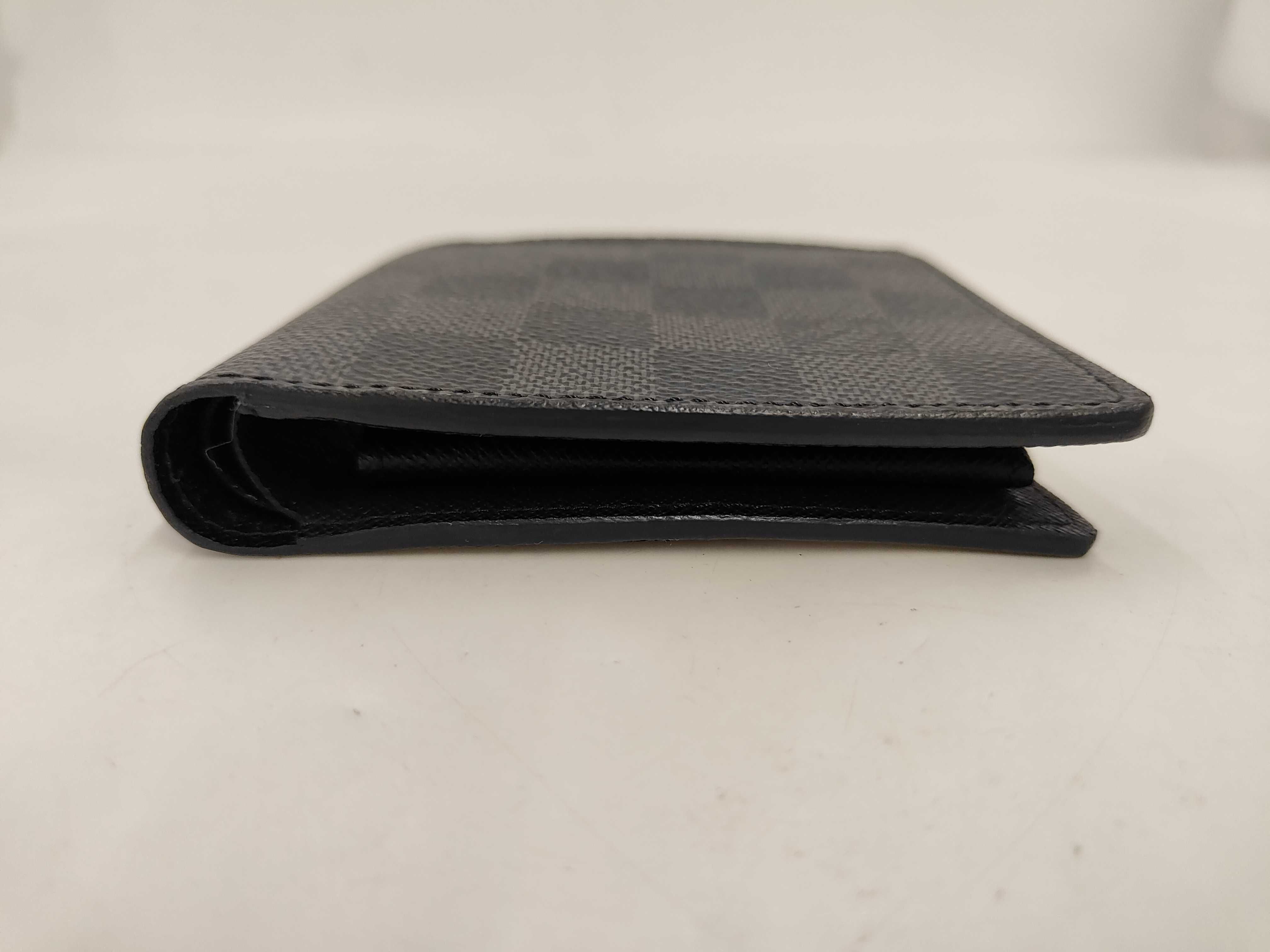 Damier Graphite Louis Vuitton Graphite Portefeuille Marco CR4153 Wallet — view 3