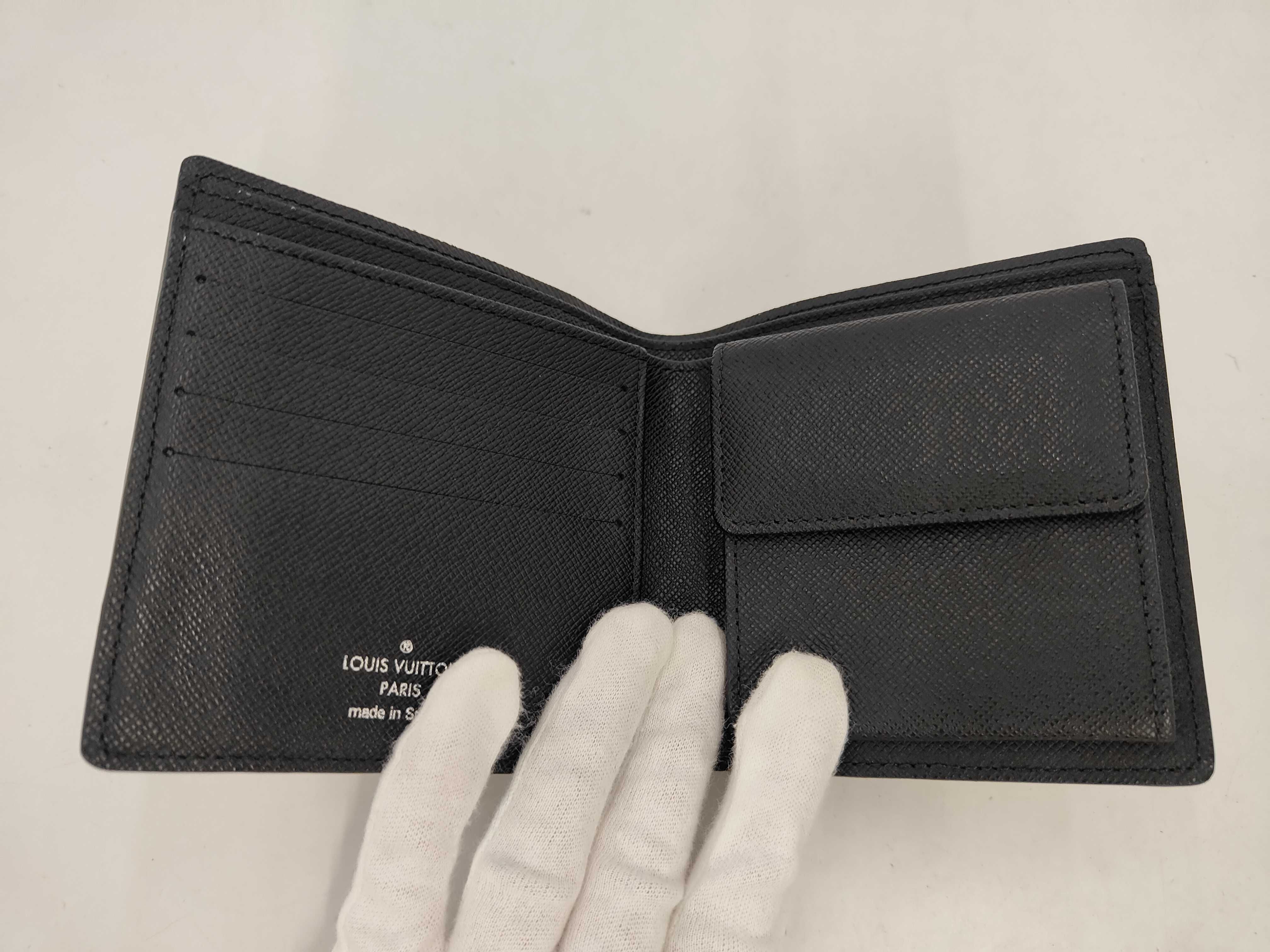 Damier Graphite Louis Vuitton Graphite Portefeuille Marco CR4153 Wallet — view 7