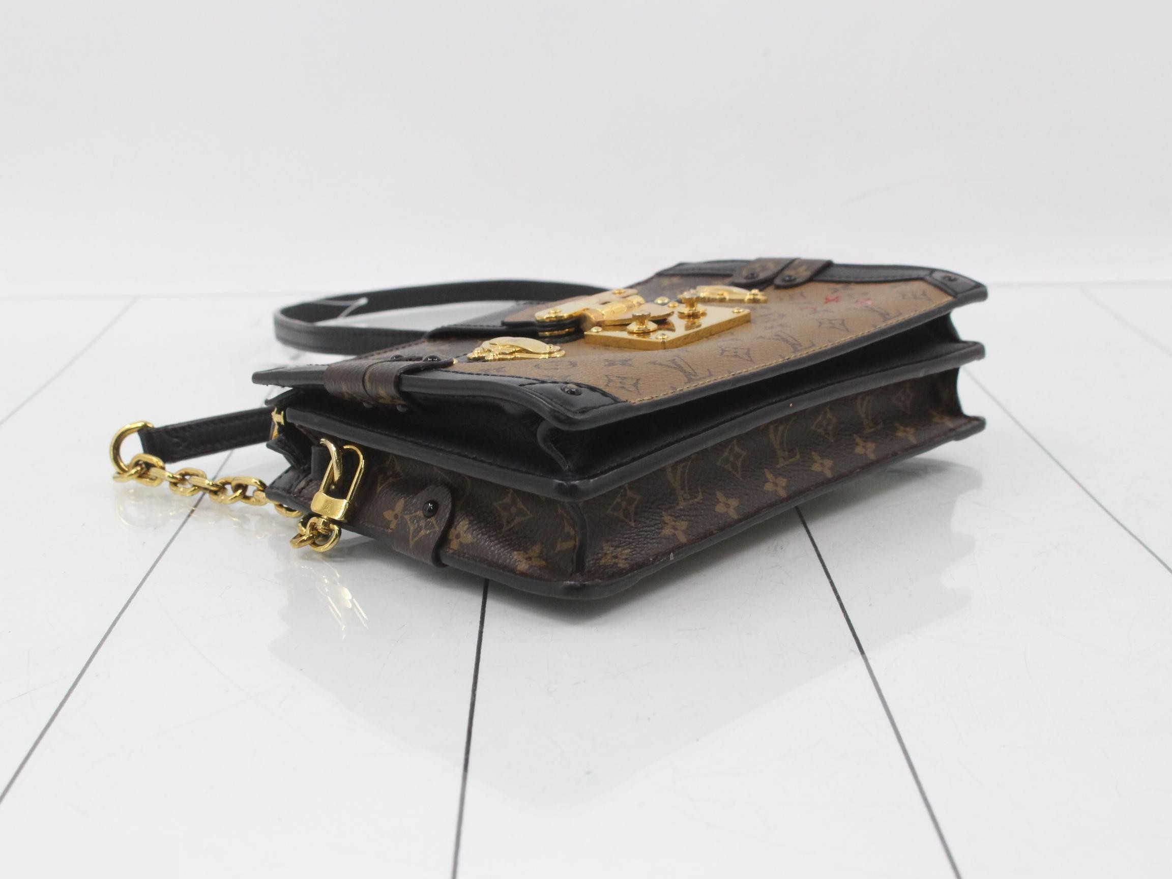 Monogram Reverse Trunk Clutch Shoulder Bag — view 5