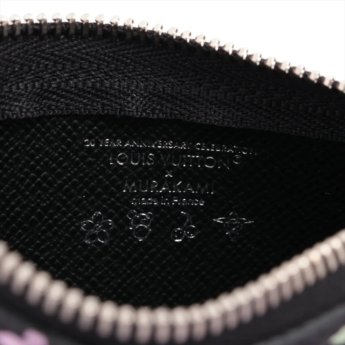 LV x TM Multicolor Pochette Clé M13664 CT0255 Noir Coin Case — view 4