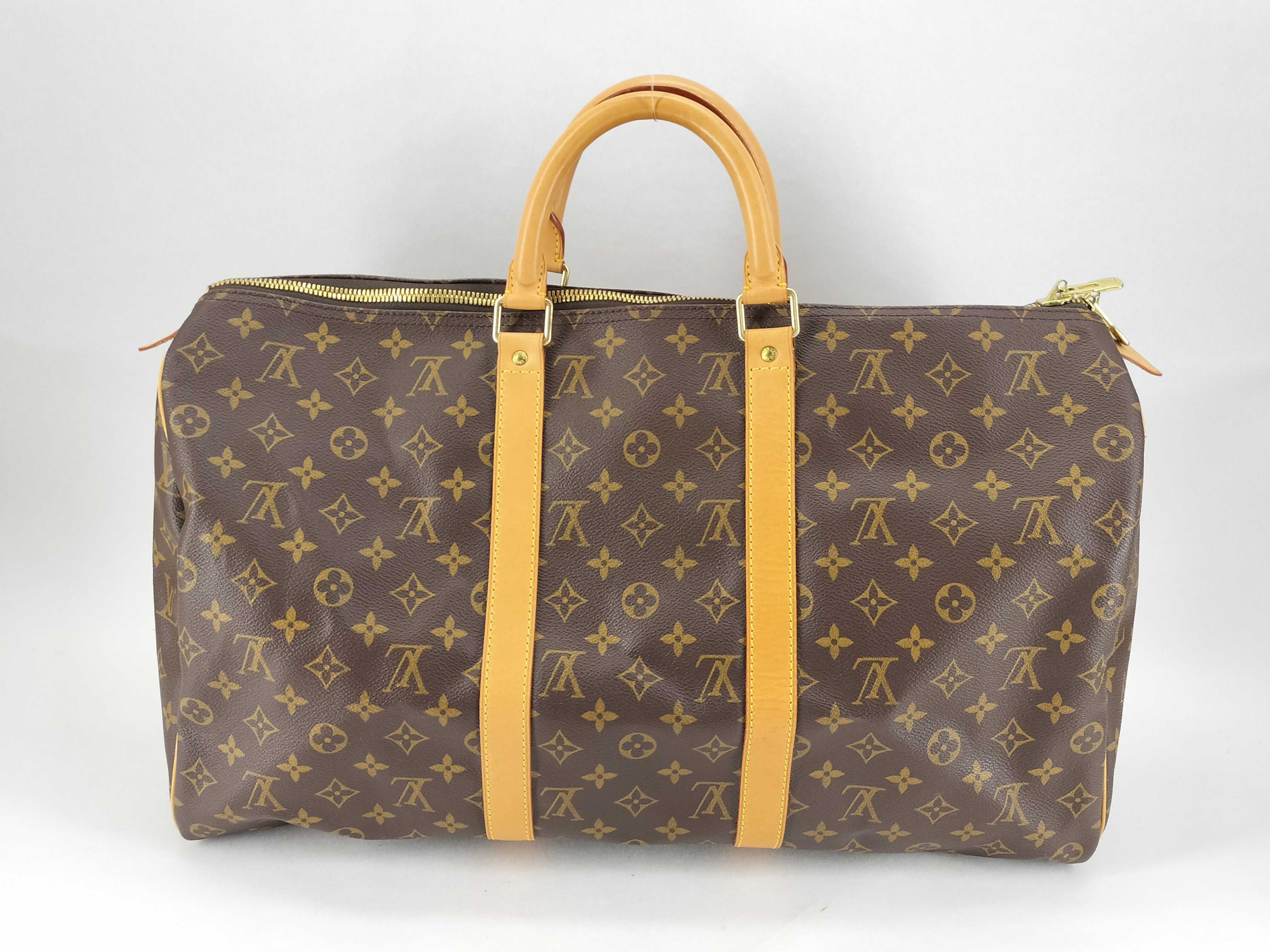 Monogram M41426 Keepall 50 Boston Bag