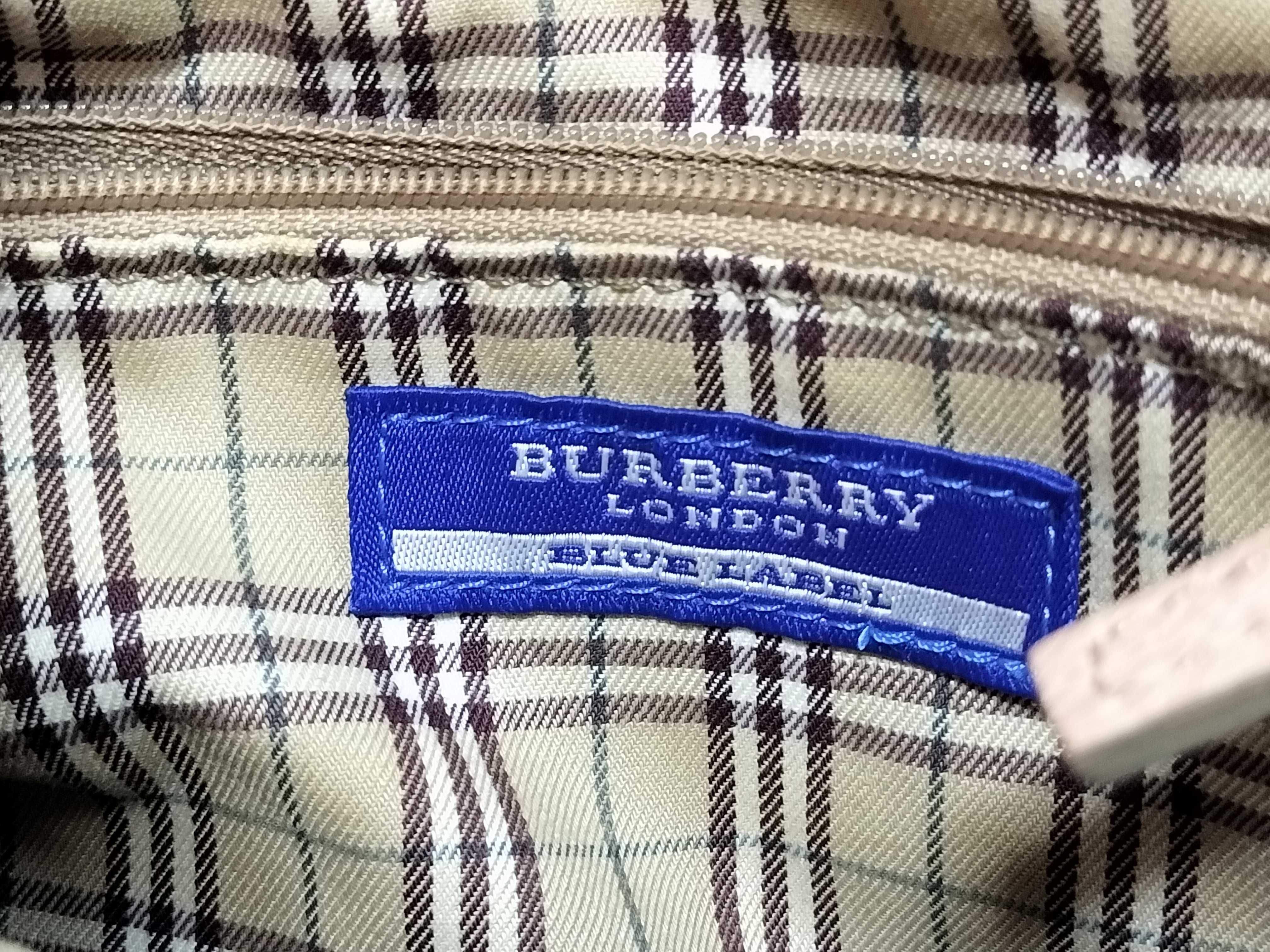 Blue Label Burberry Shoulder Bag Pink Leather Shoulder Bag — view 11