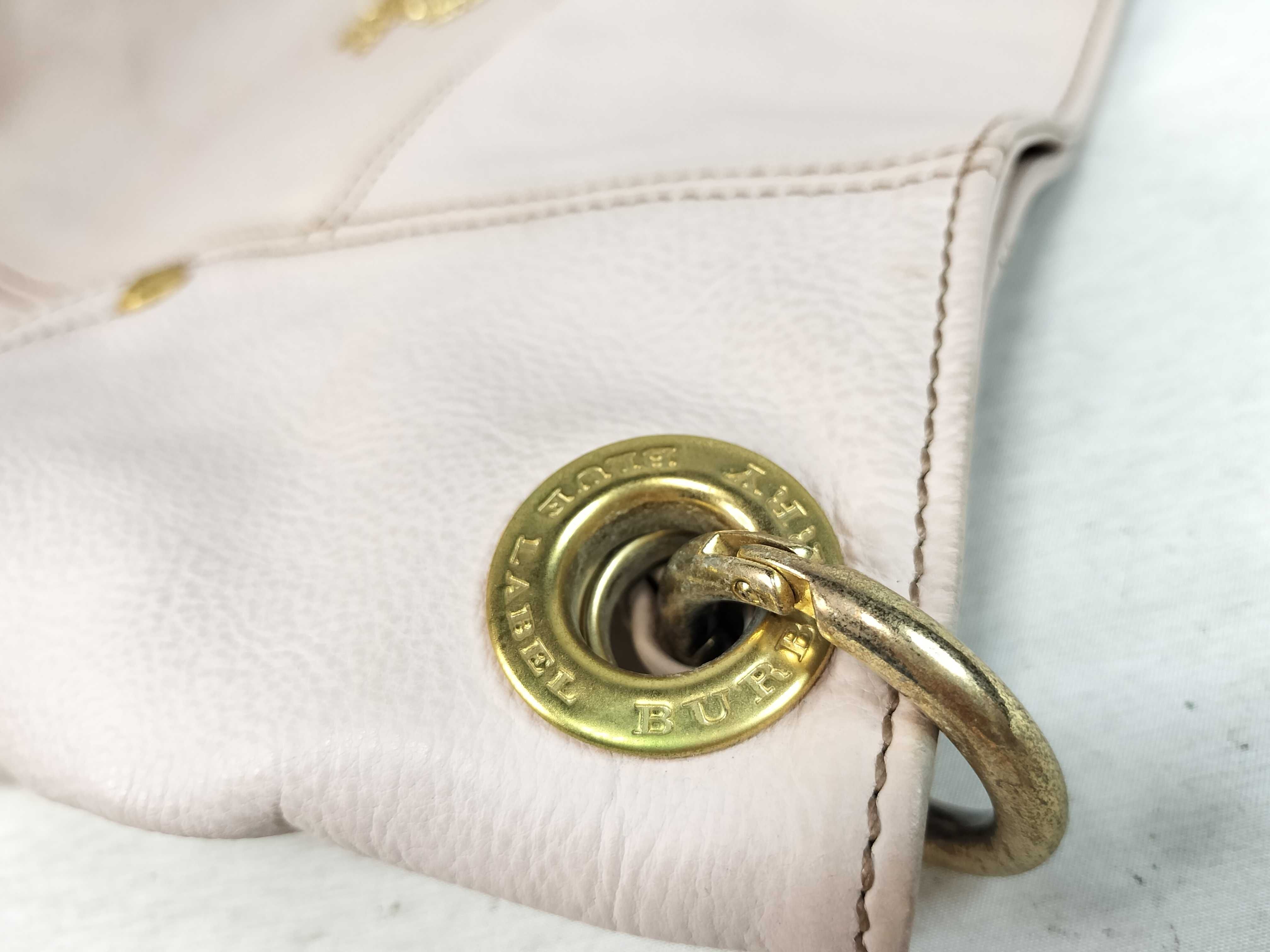 Blue Label Burberry Shoulder Bag Pink Leather Shoulder Bag — view 15