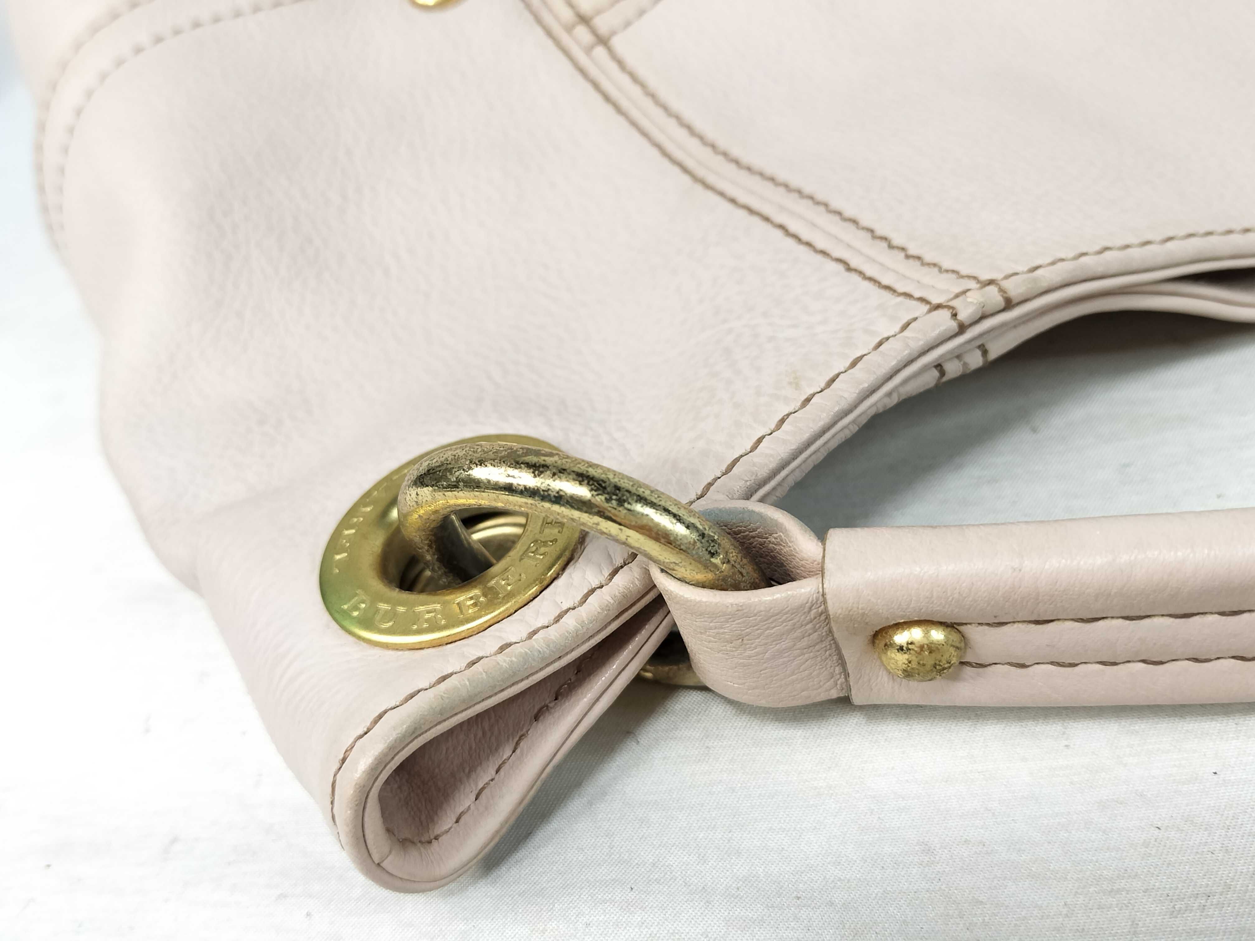 Blue Label Burberry Shoulder Bag Pink Leather Shoulder Bag — view 5