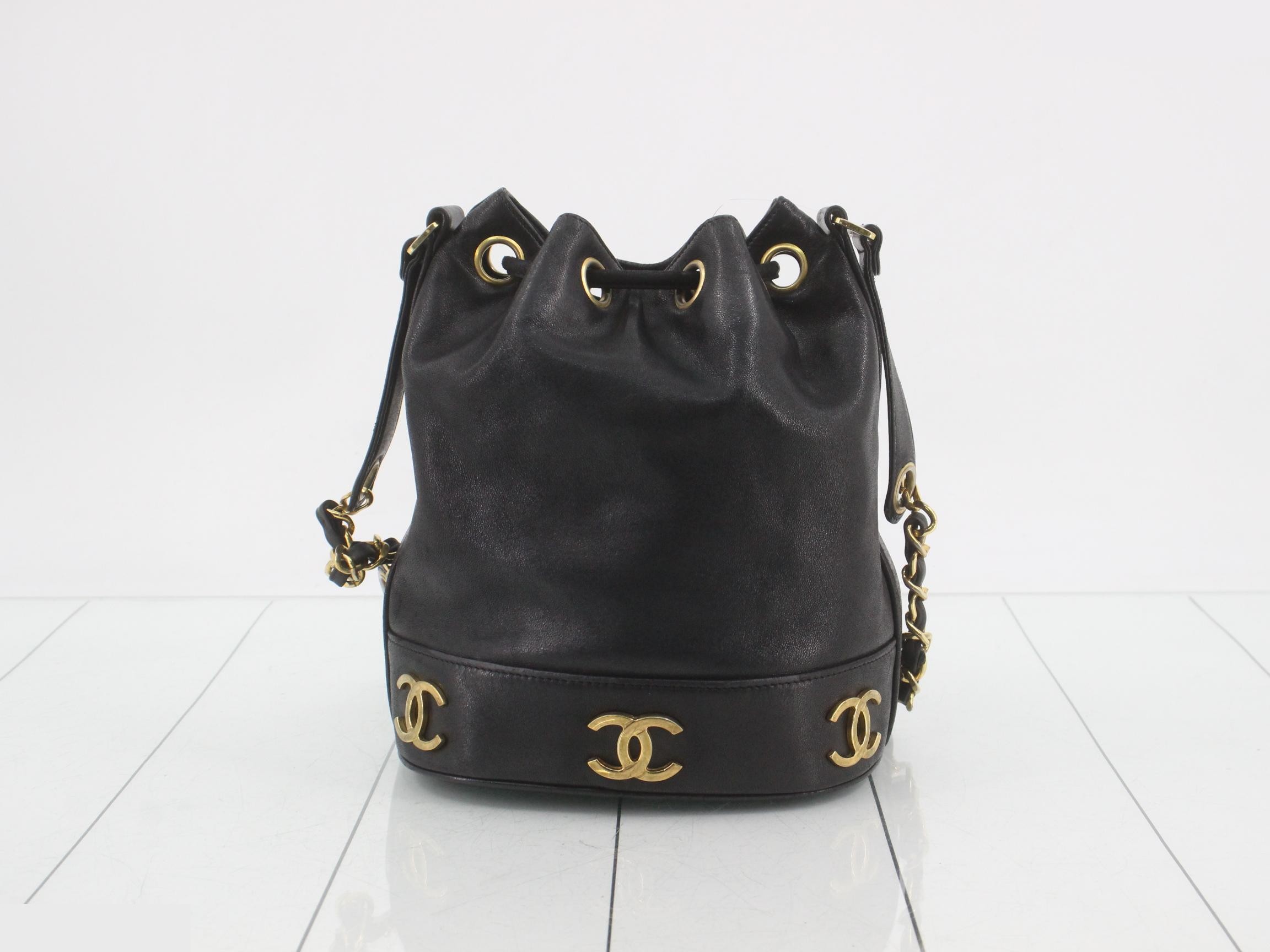 Triple Coco Drawstring Shoulder Bag with Pouch — view 2