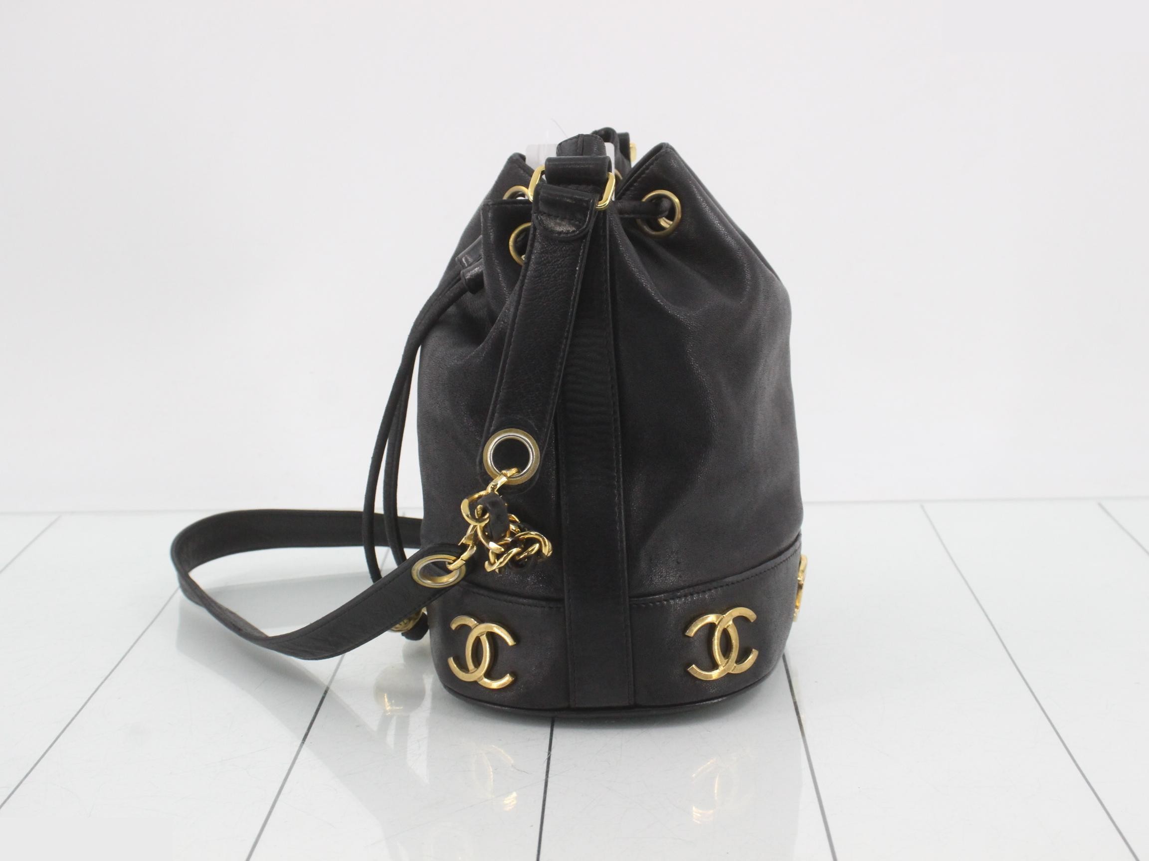 Triple Coco Drawstring Shoulder Bag with Pouch — view 3