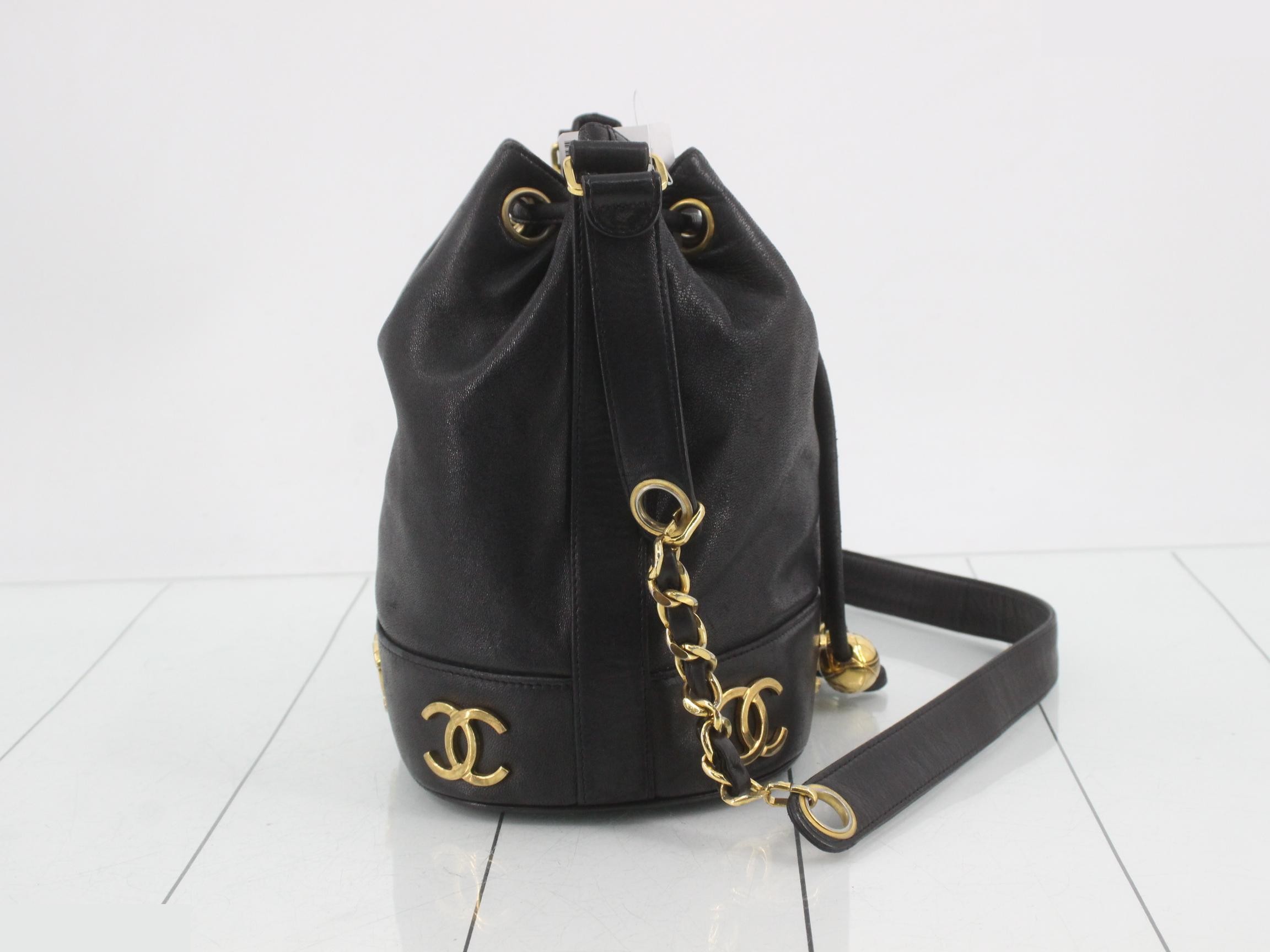 Triple Coco Drawstring Shoulder Bag with Pouch — view 4