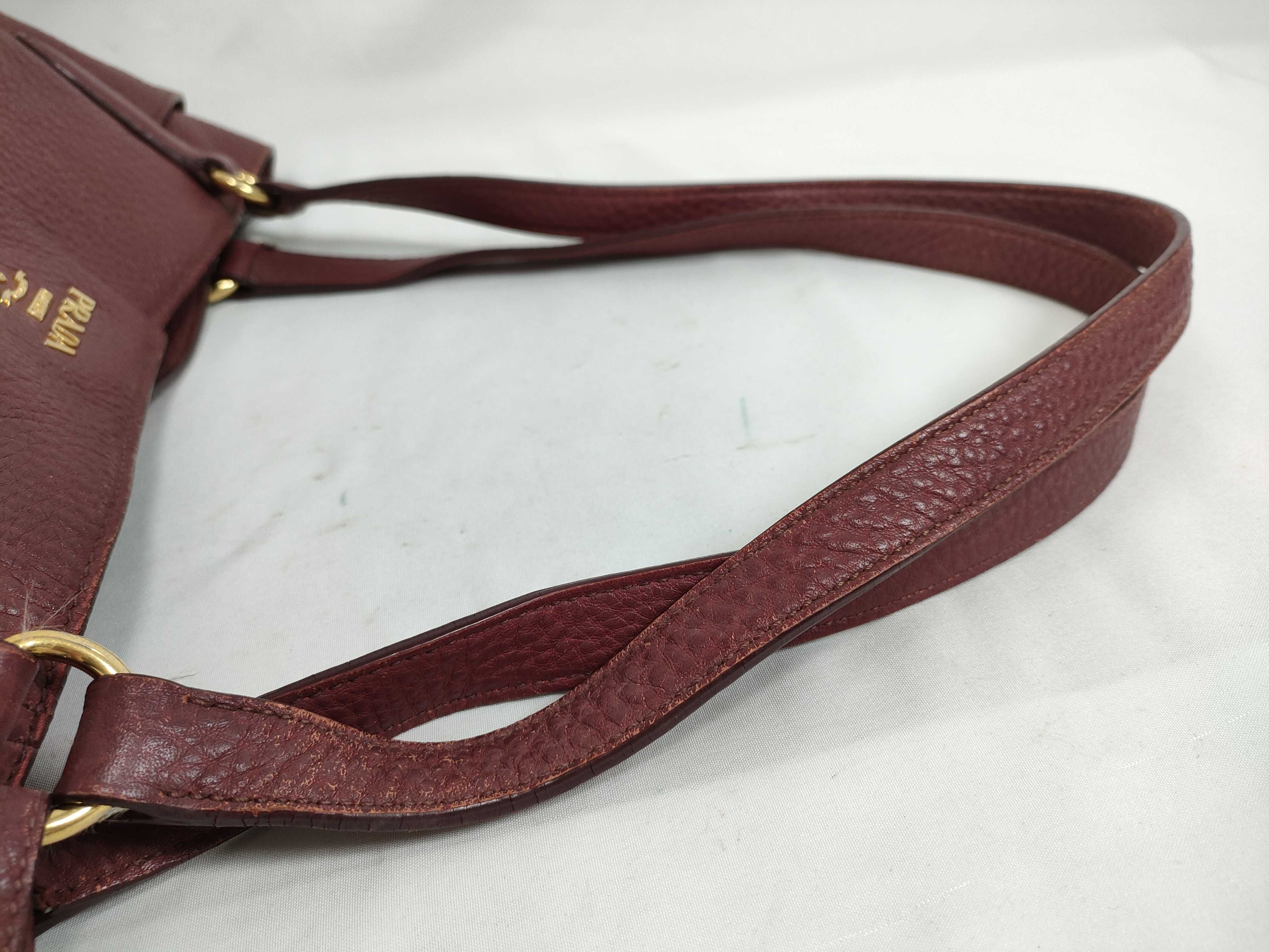 leather handbag tote bag — view 3