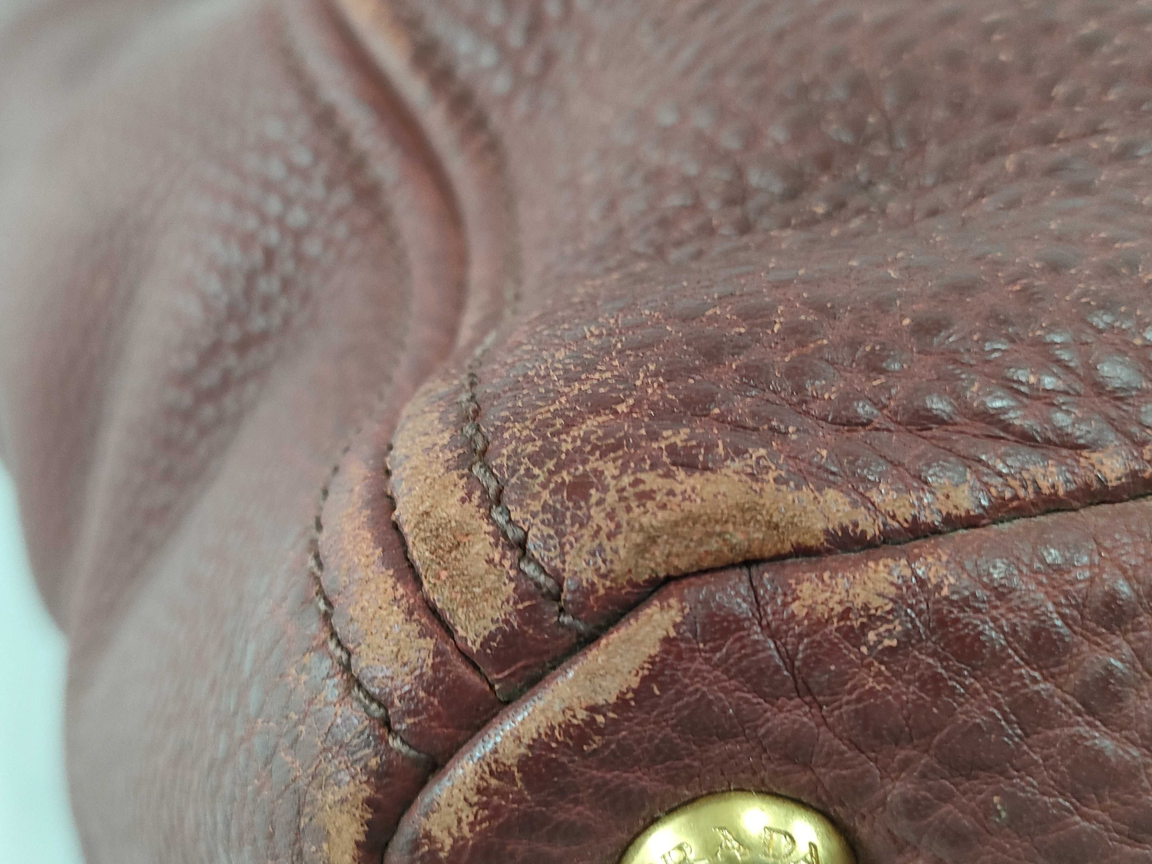 leather handbag tote bag — view 6