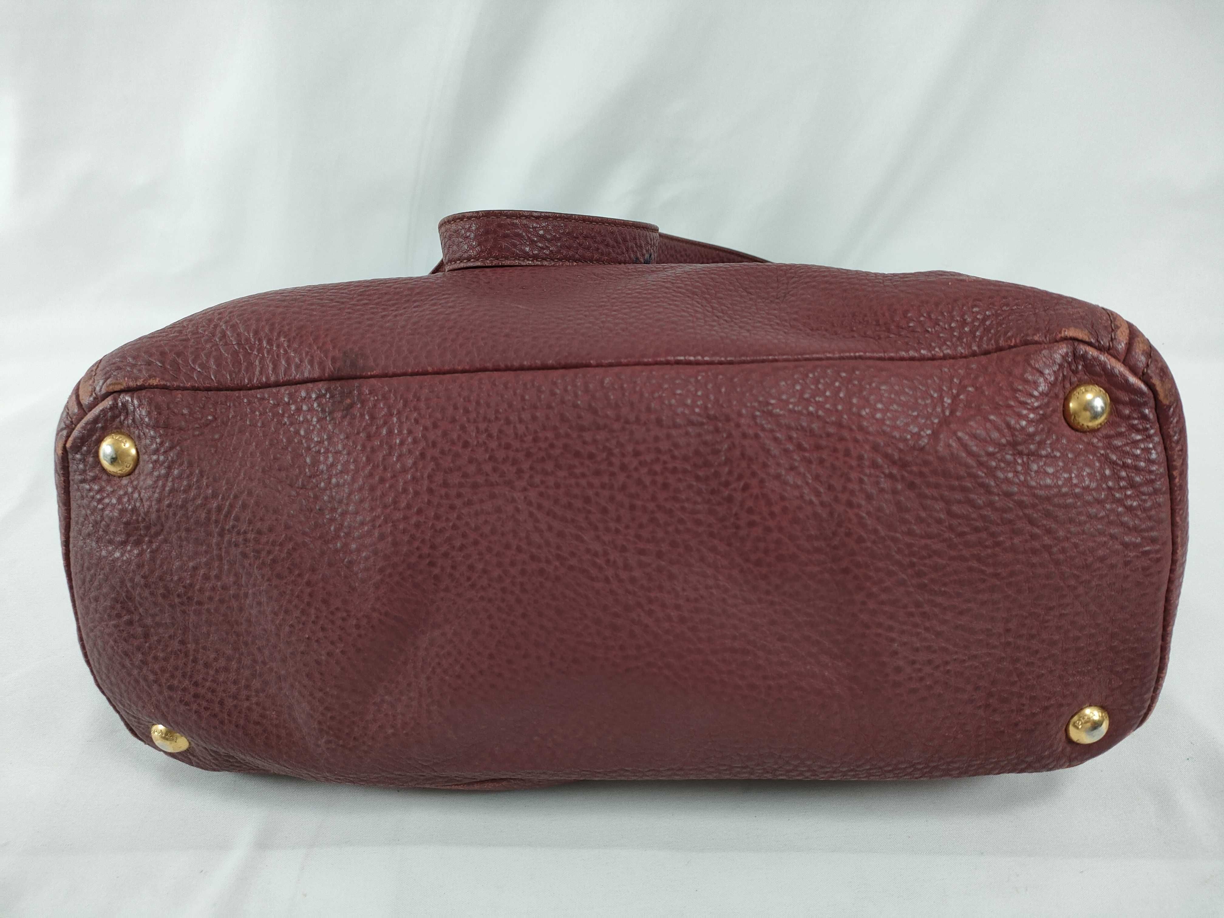 leather handbag tote bag — view 7