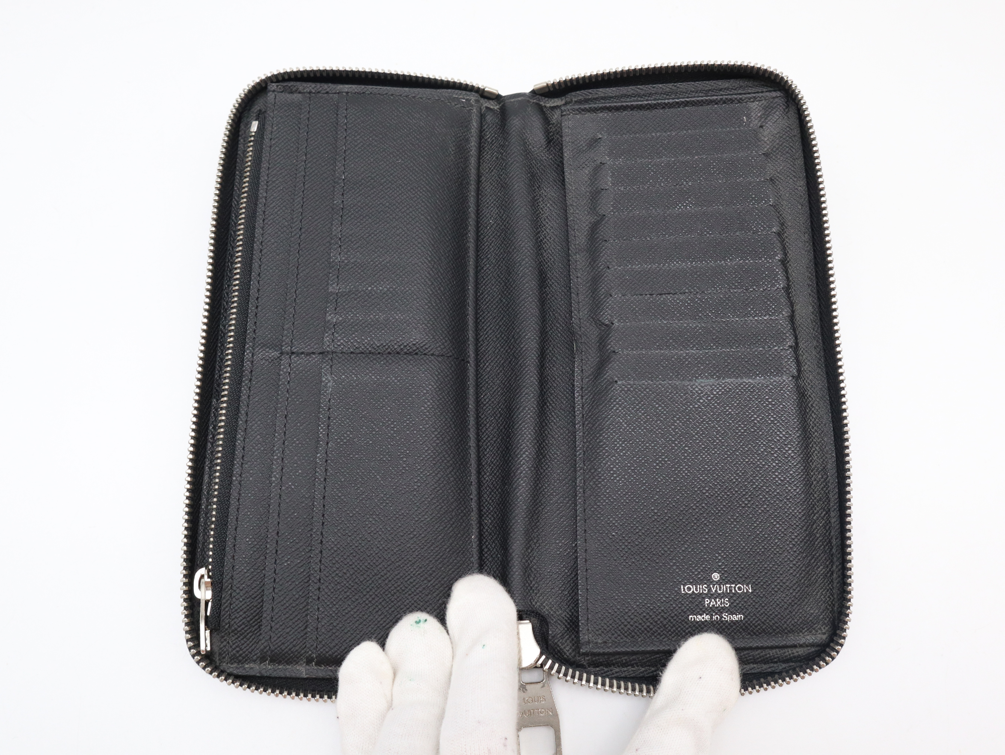 N63095 Damier Graphite Zippy Wallet Vertical — view 8