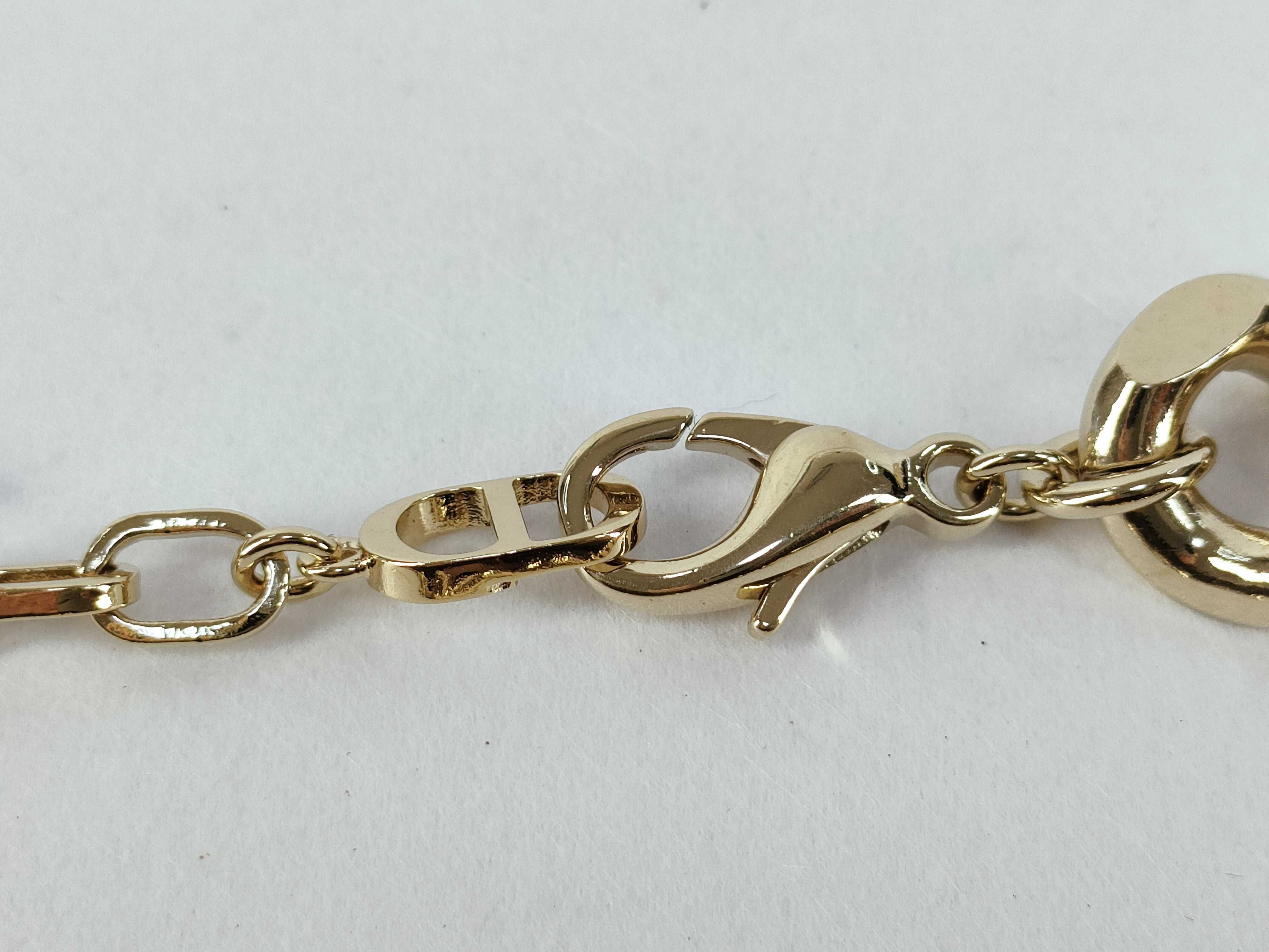 Couture Plate Chain Link Necklace — view 3