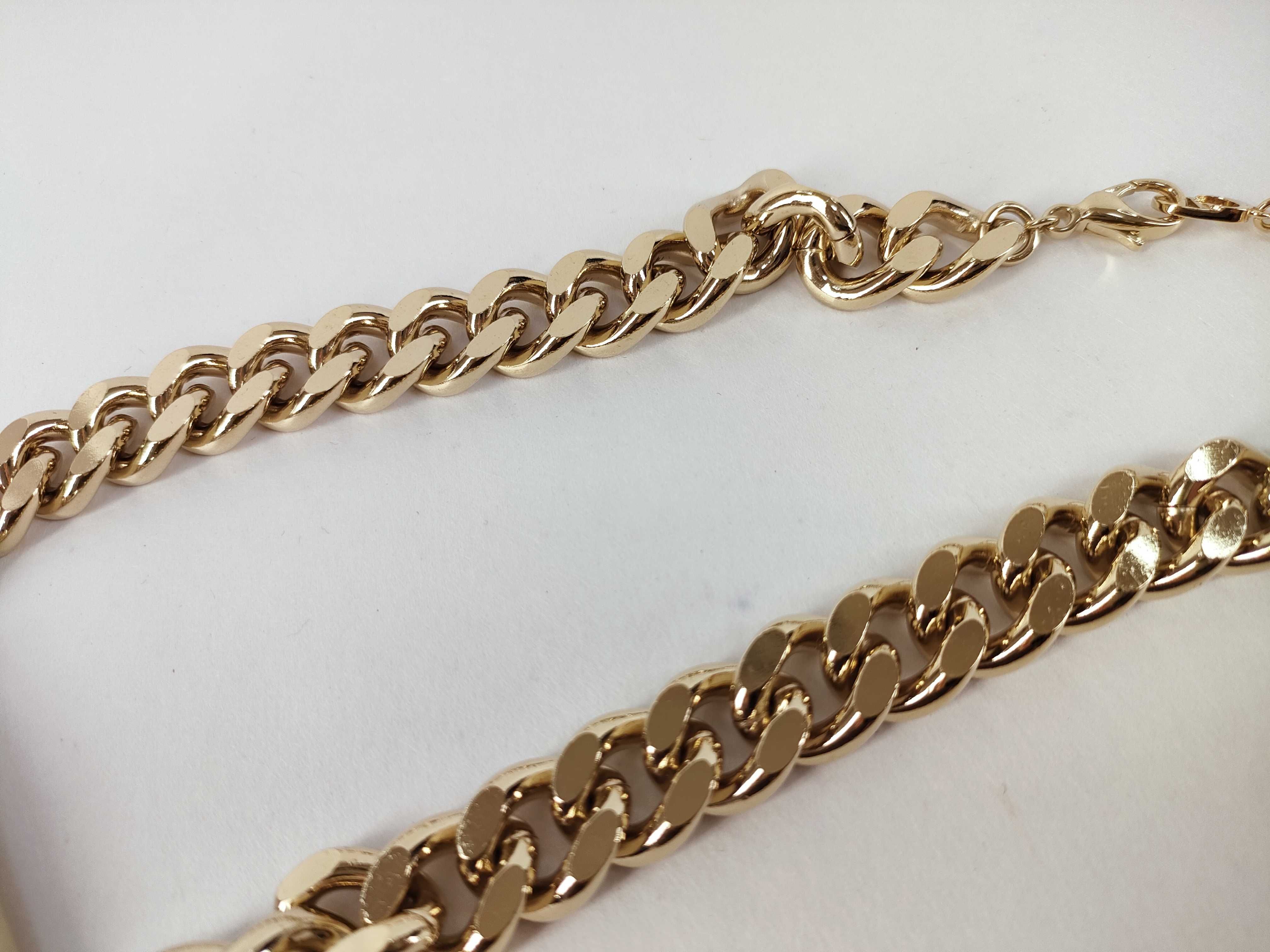 Couture Plate Chain Link Necklace — view 7