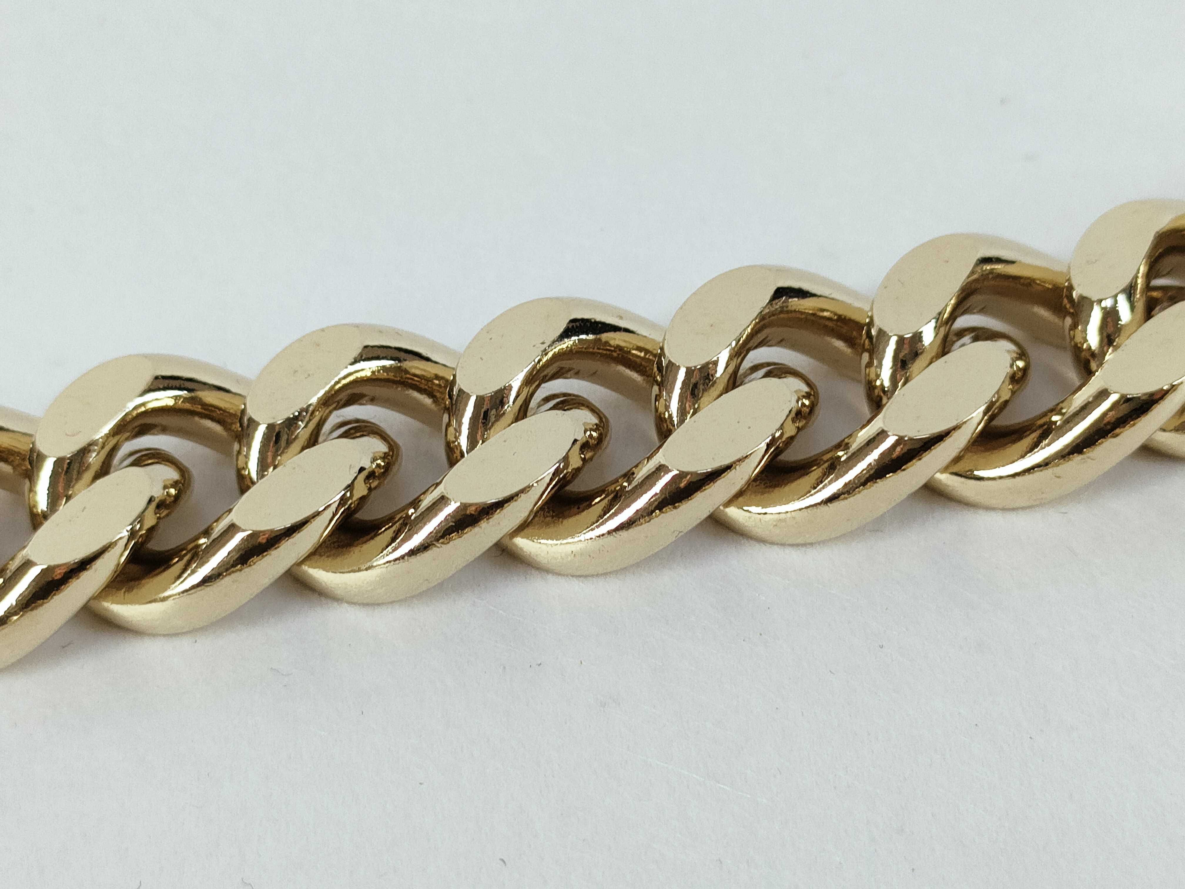 Couture Plate Chain Link Necklace — view 9