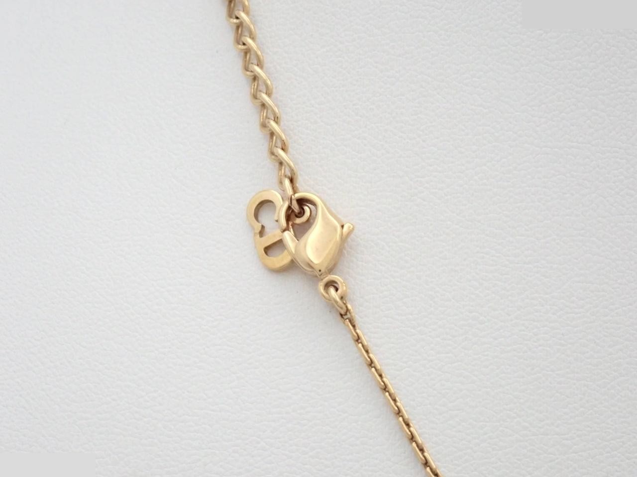Ribbon logo necklace, chain approximately 44cm — view 2