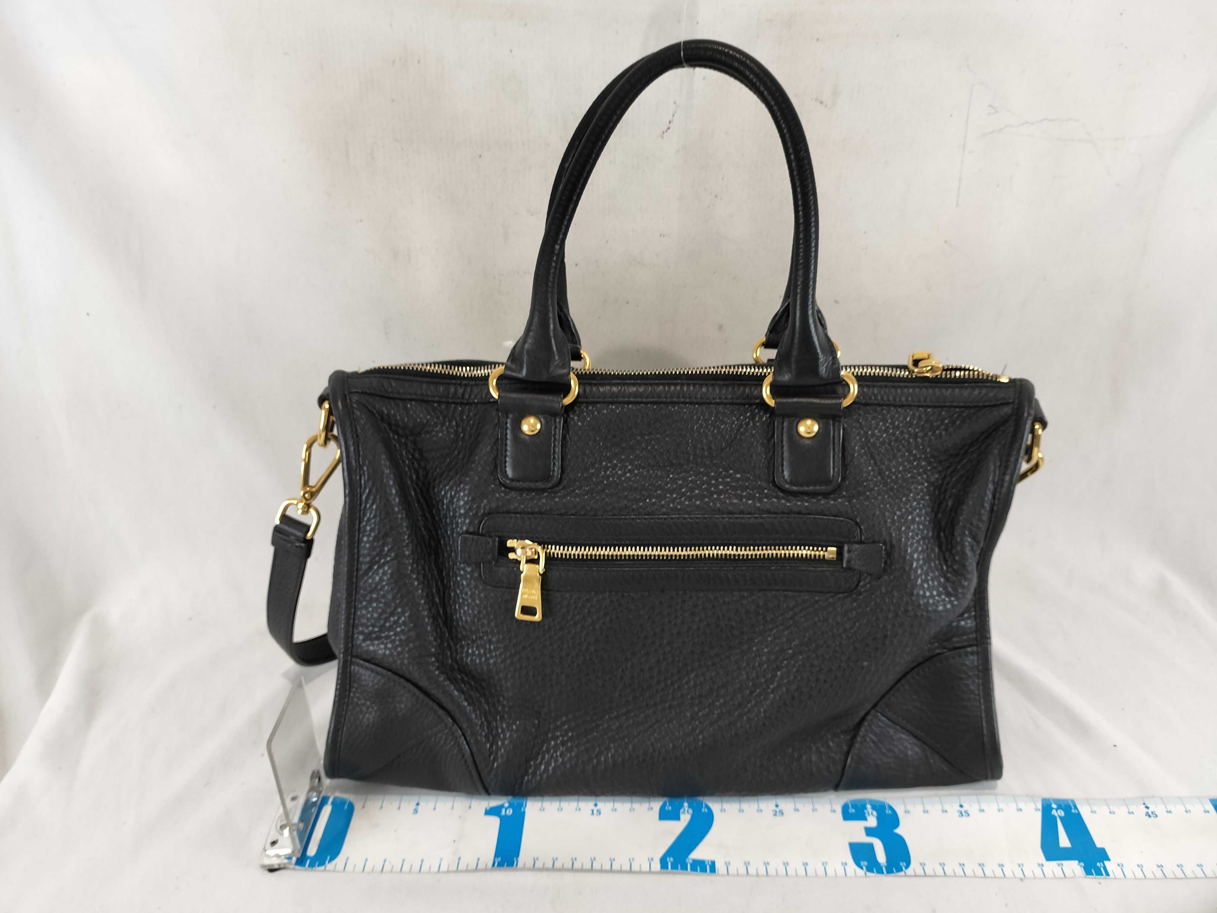2-Way Black Shoulder Bag — view 2