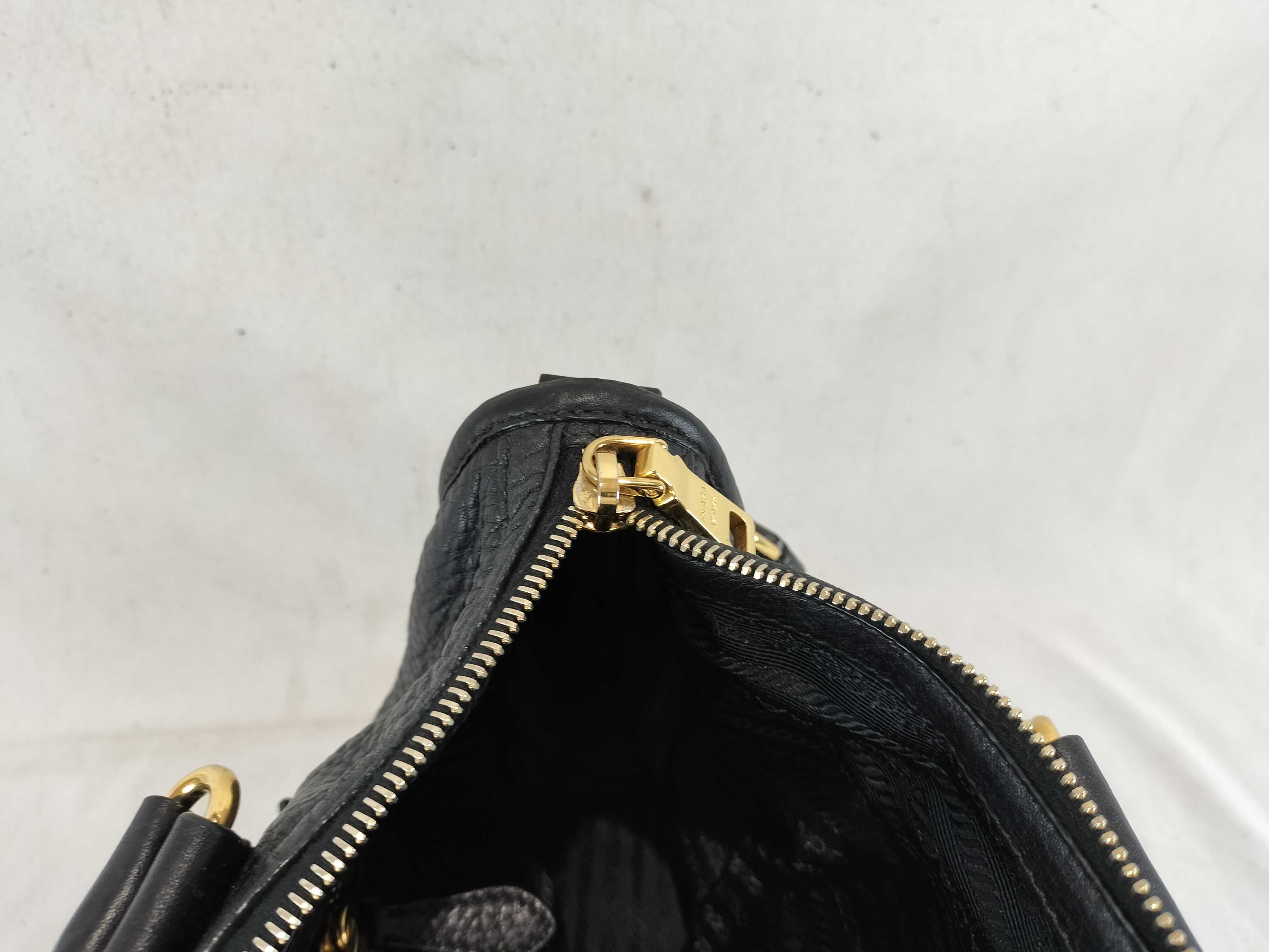 2-Way Black Shoulder Bag — view 12