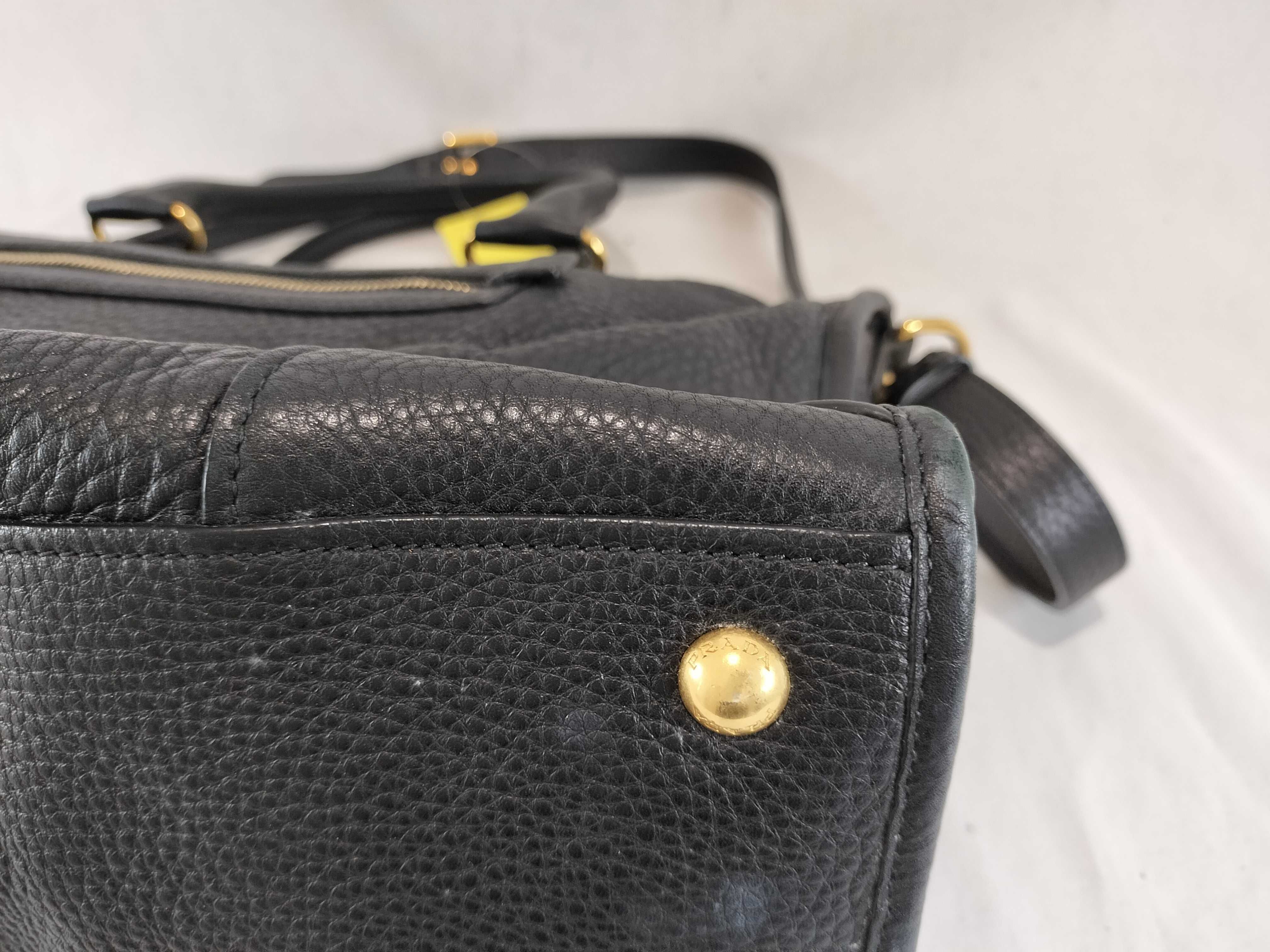 2-Way Black Shoulder Bag — view 6