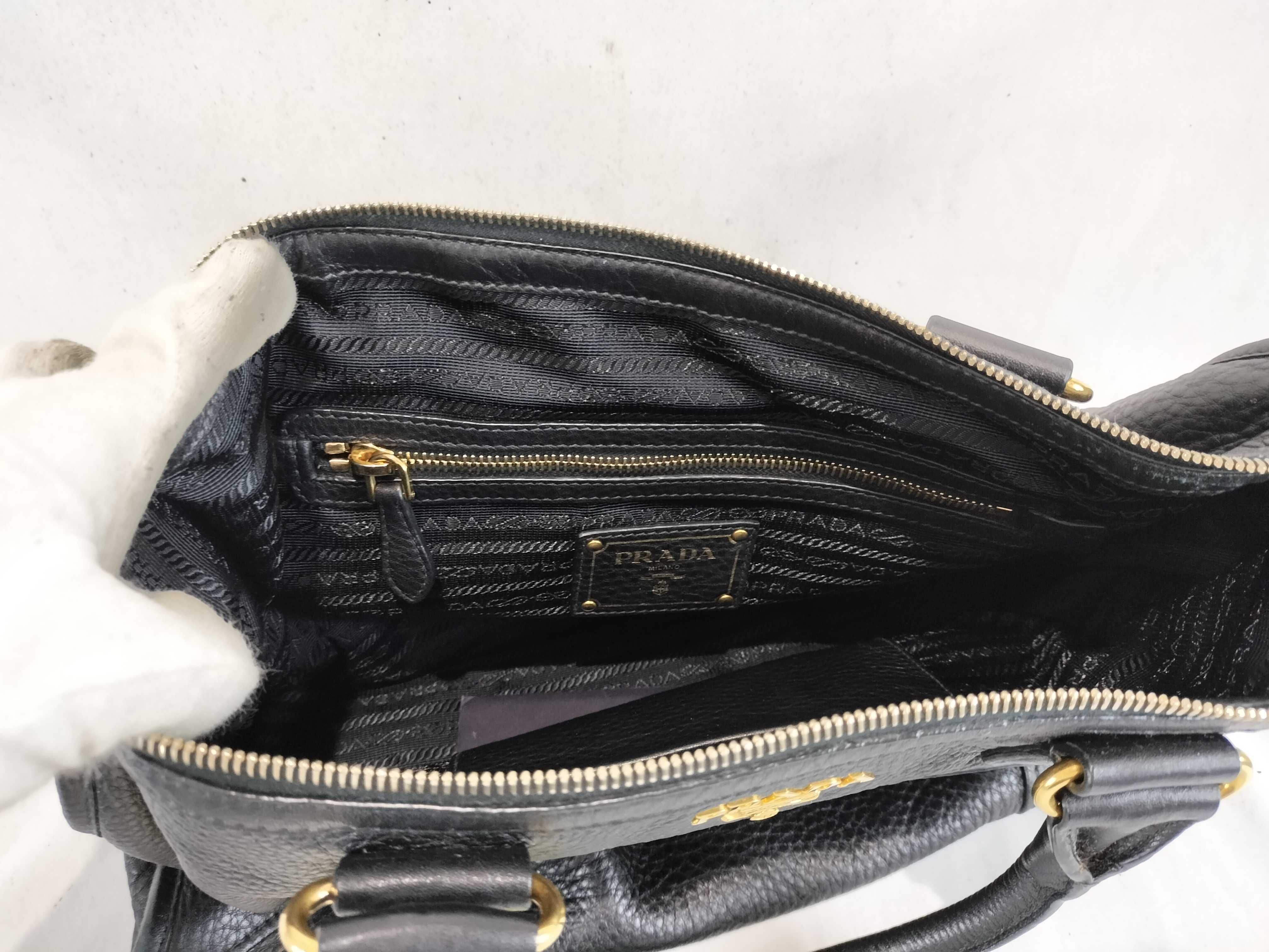 2-Way Black Shoulder Bag — view 9