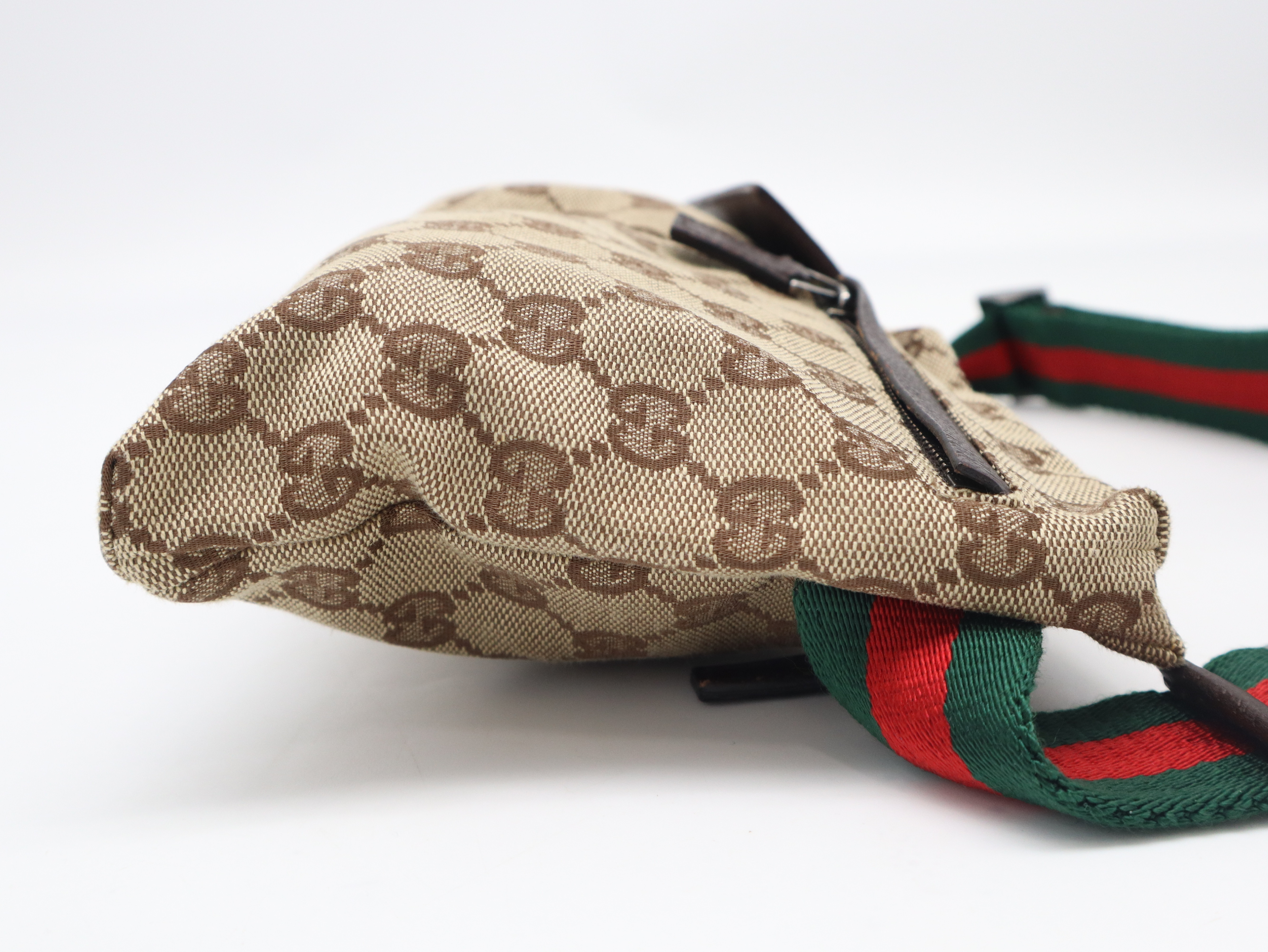28566GG Canvas Waist Pouch with Dust Bag — view 4