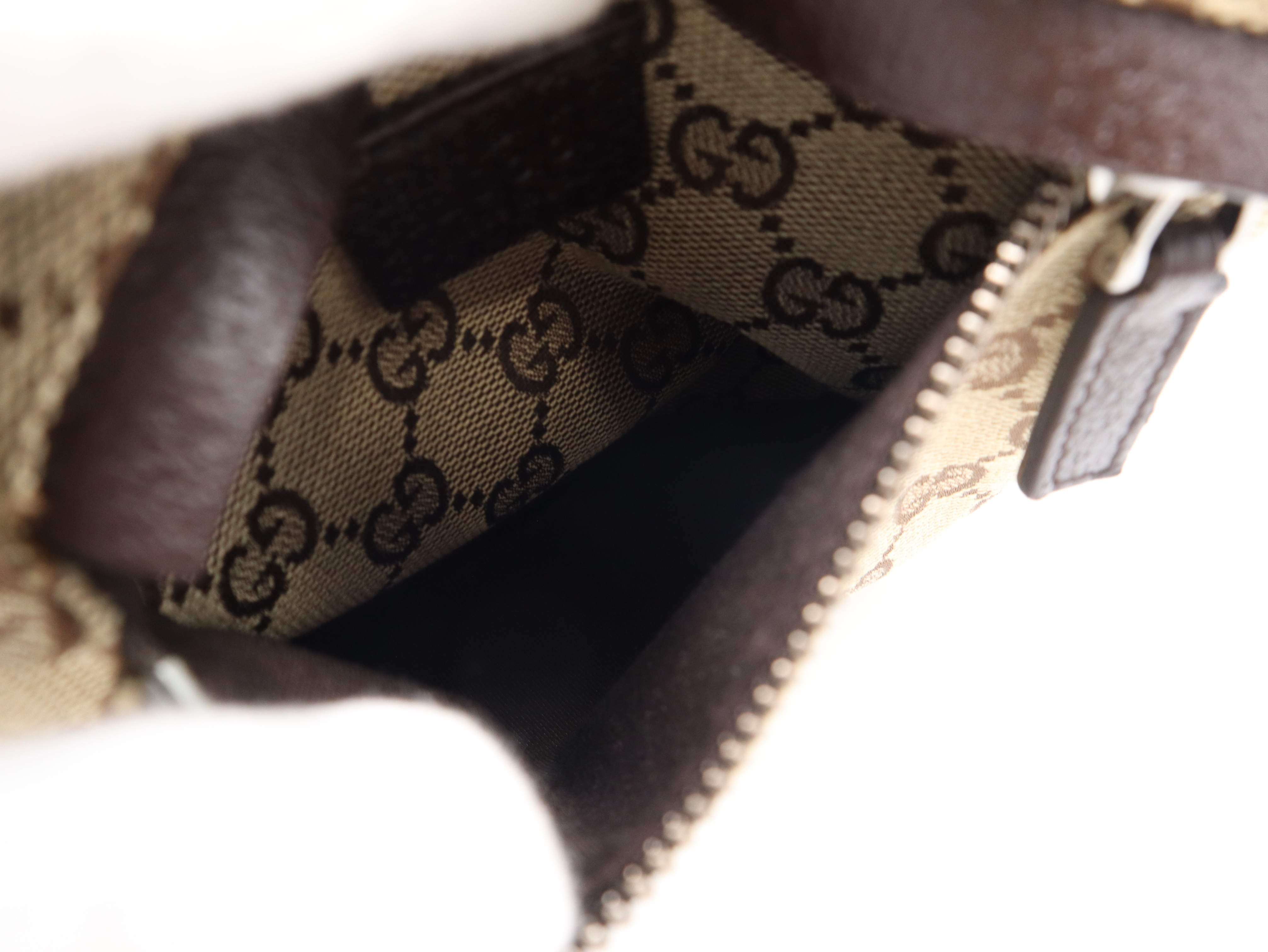 28566GG Canvas Waist Pouch with Dust Bag — view 7