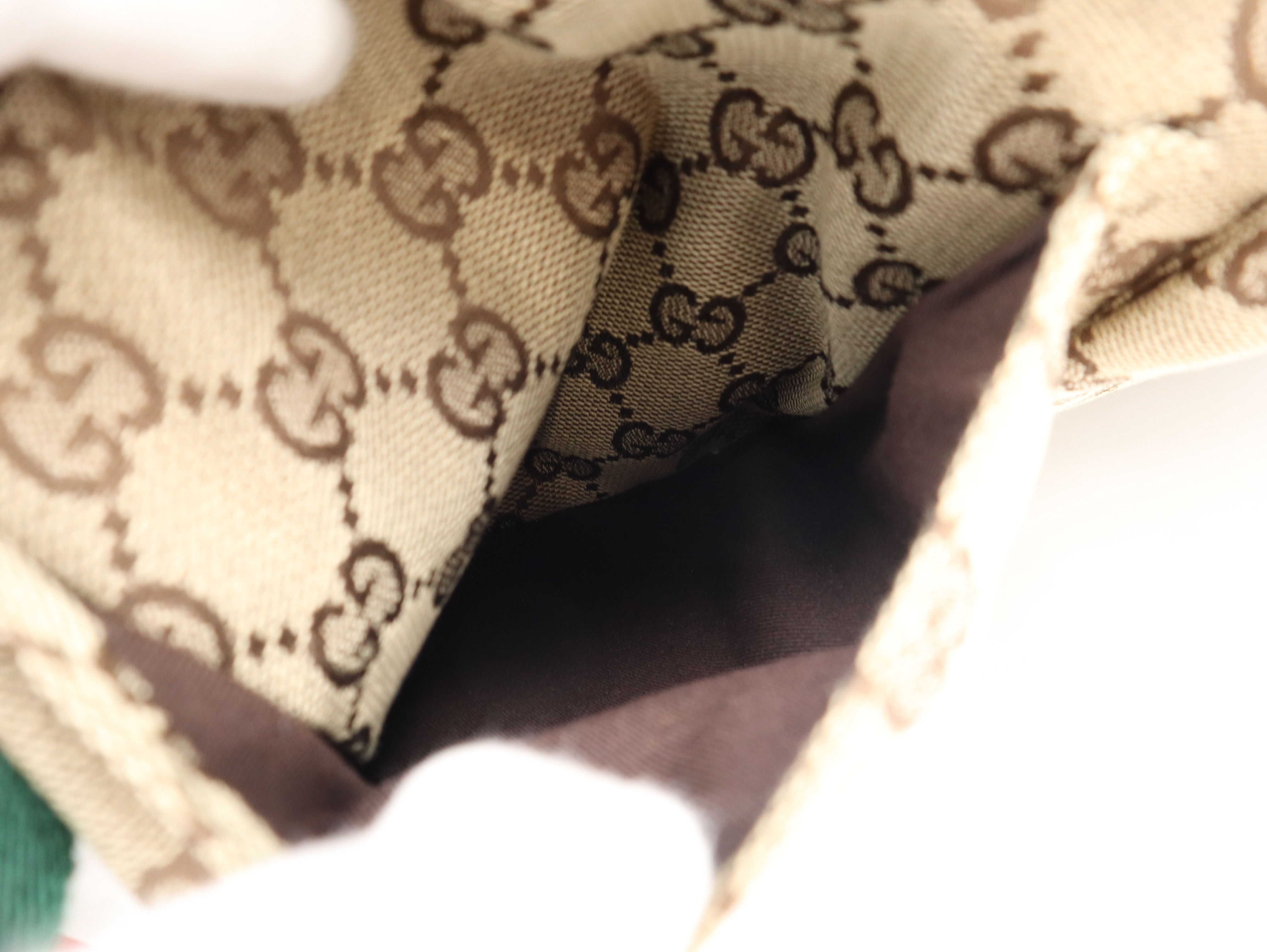 28566GG Canvas Waist Pouch with Dust Bag — view 8