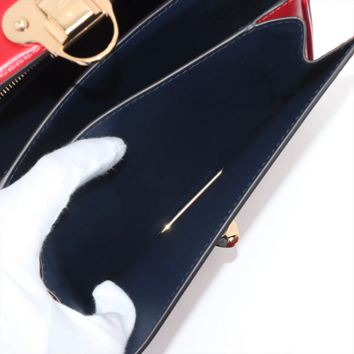 Calf Leather Orsay MM M23645 Red (RFID detected) — view 7