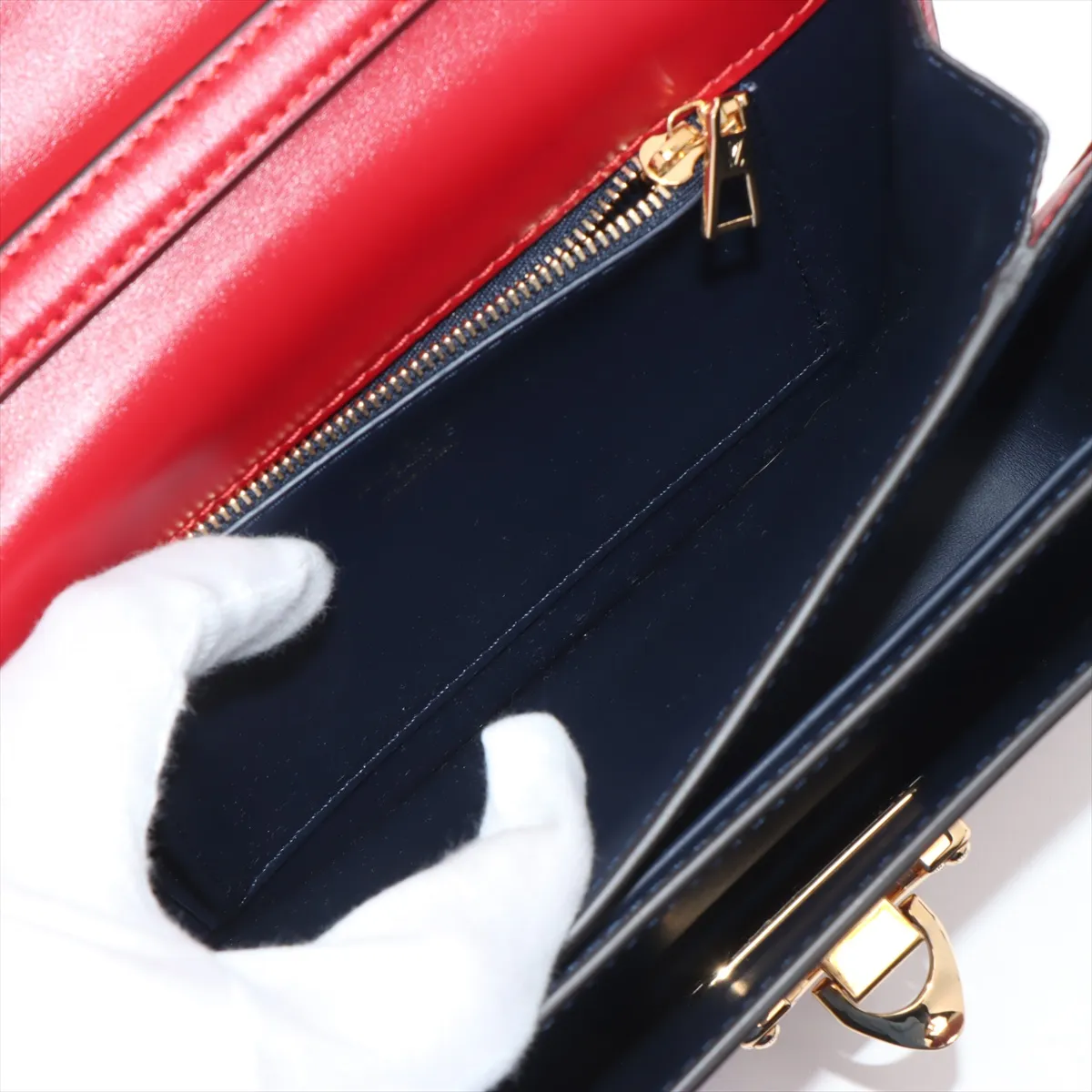 Calf Leather Orsay MM M23645 Red (RFID detected) — view 8