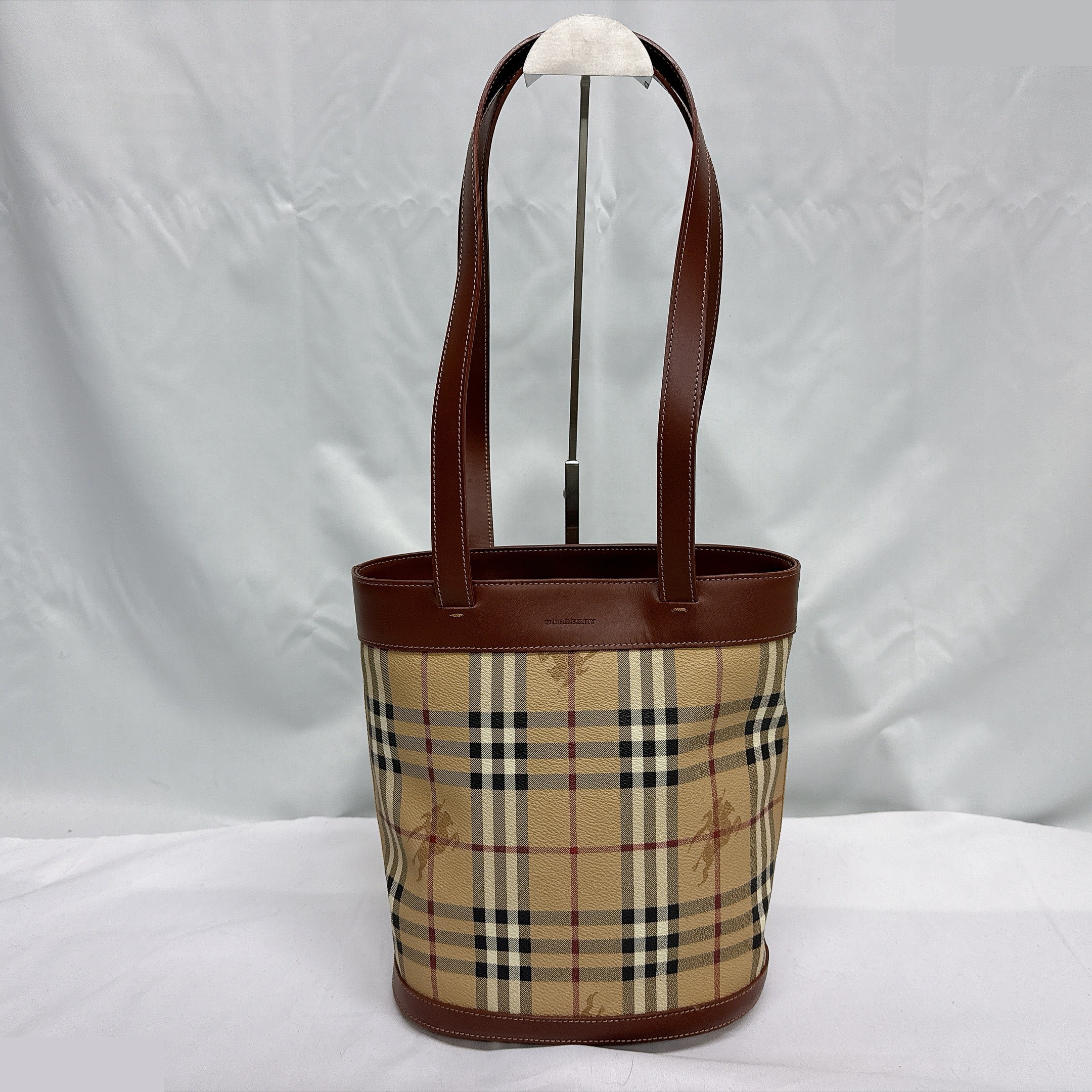 bag/tote bag, Nova Check pattern, beige. — view 2