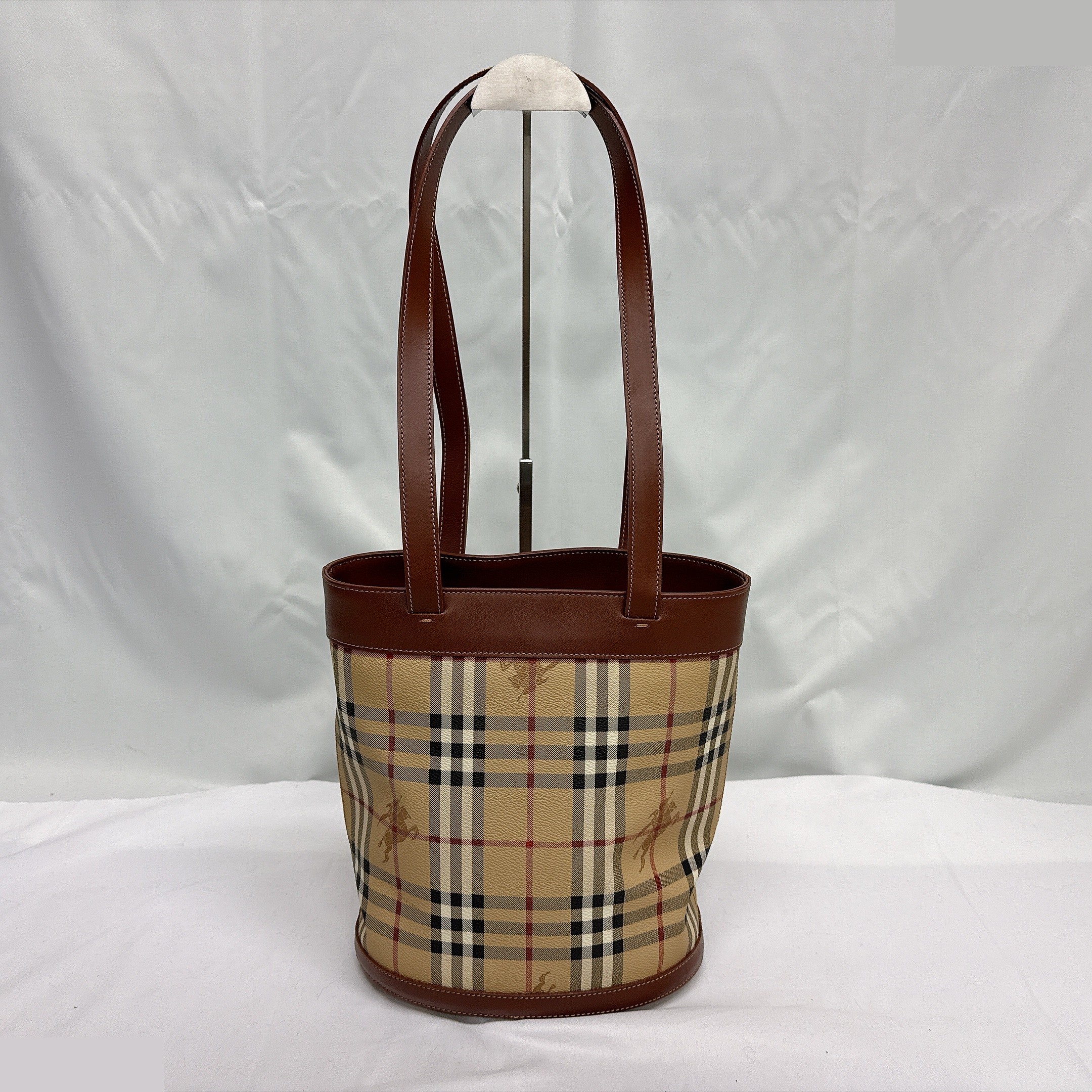 bag/tote bag, Nova Check pattern, beige. — view 3