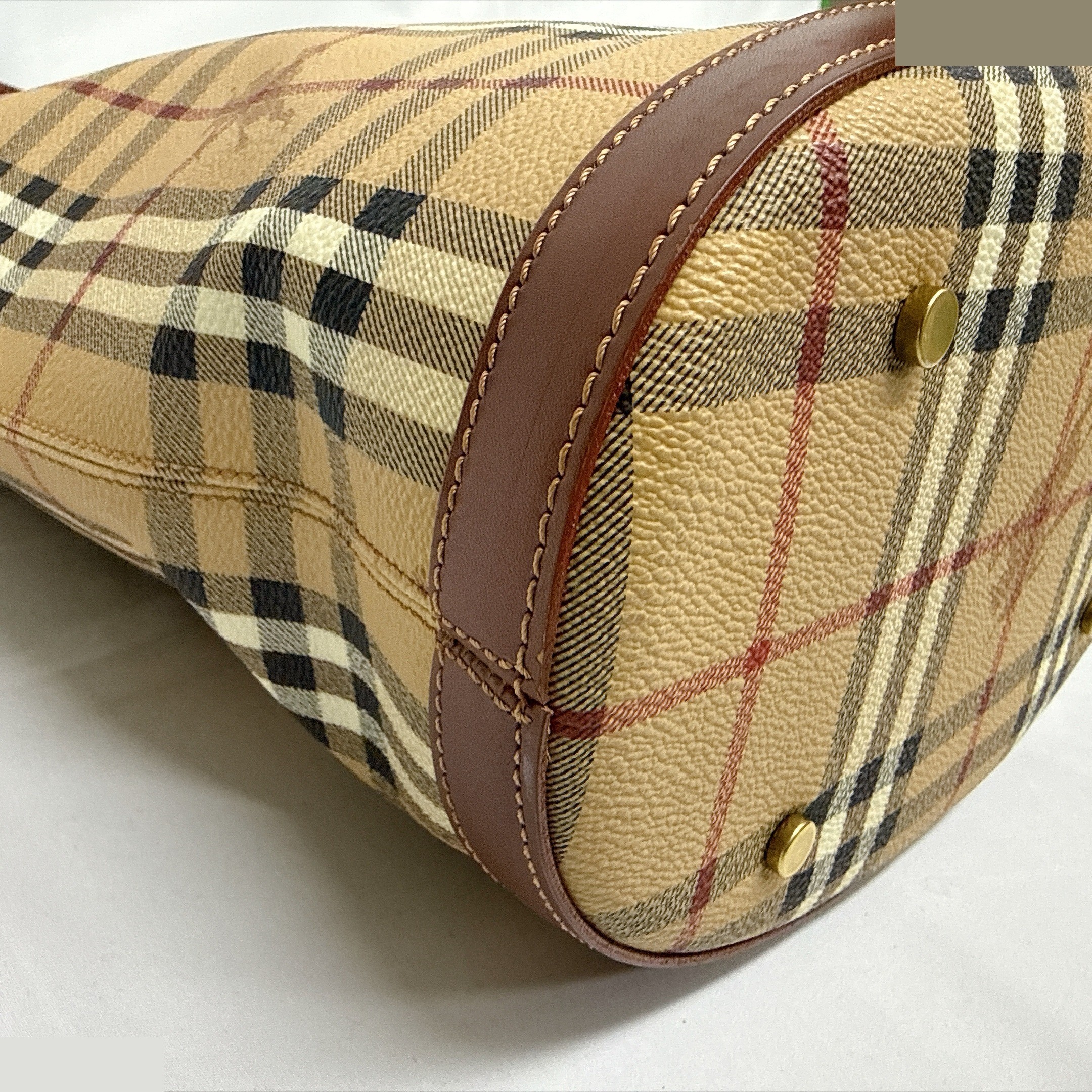 bag/tote bag, Nova Check pattern, beige. — view 7