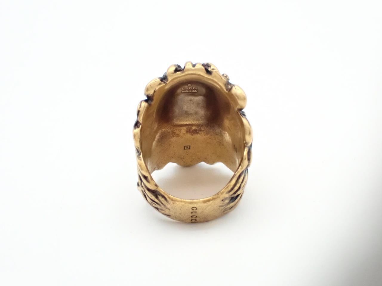 Lion's Head Ring #15 — view 2