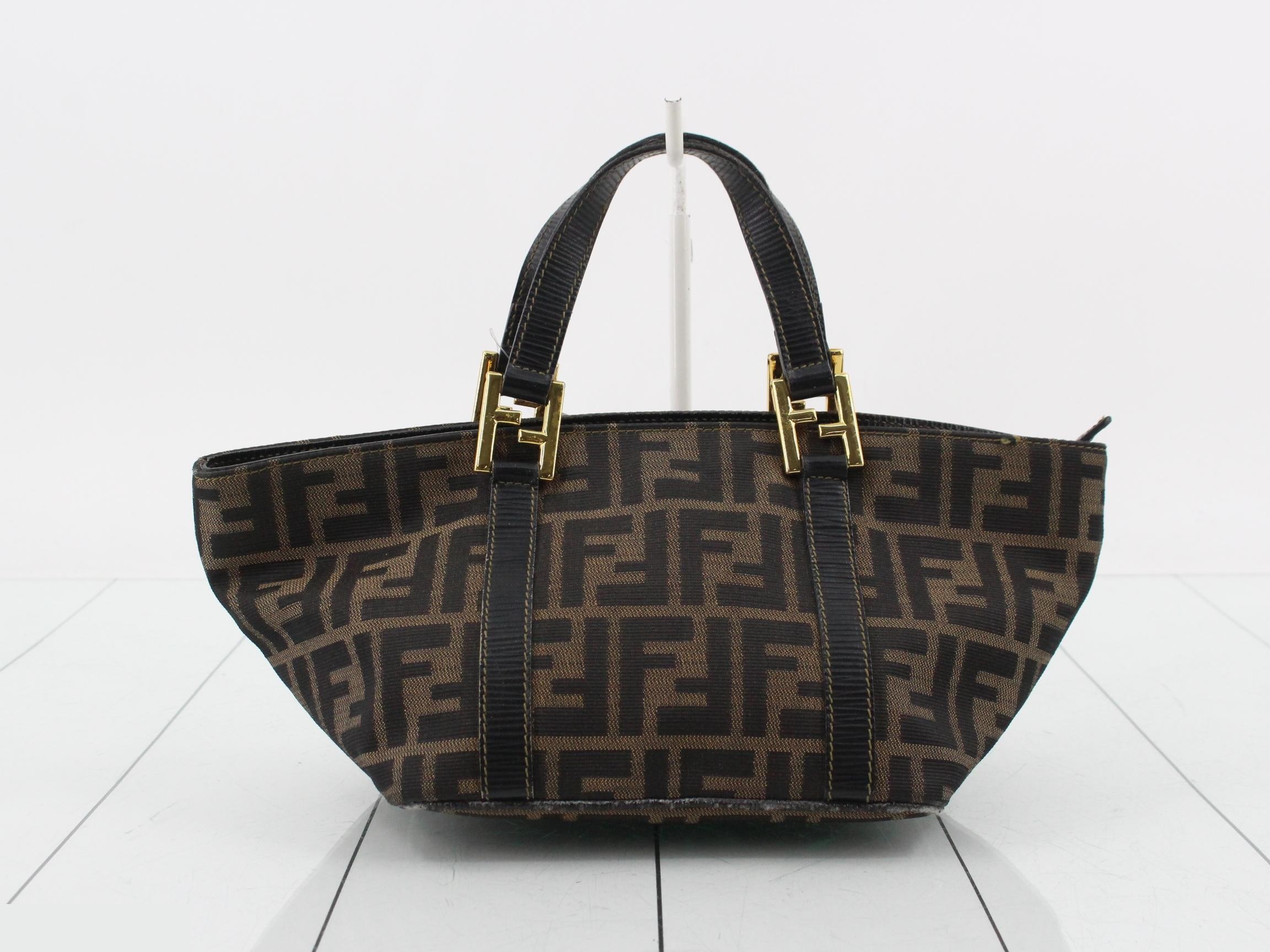 Zucca 2-Way Handbag, Brown — view 2