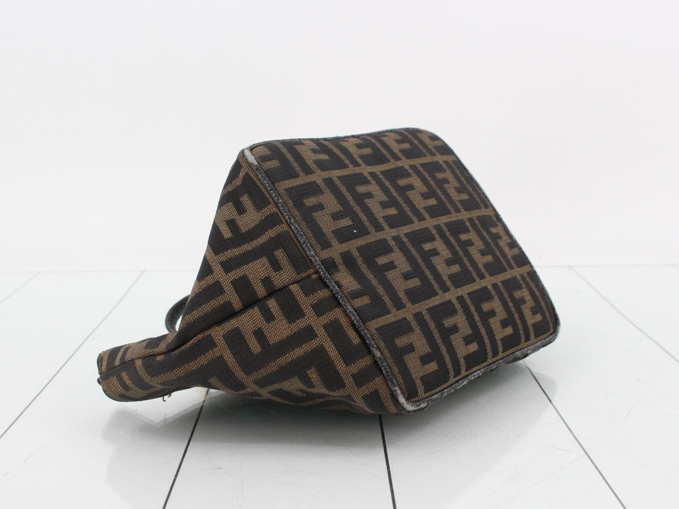 Zucca 2-Way Handbag, Brown — view 5