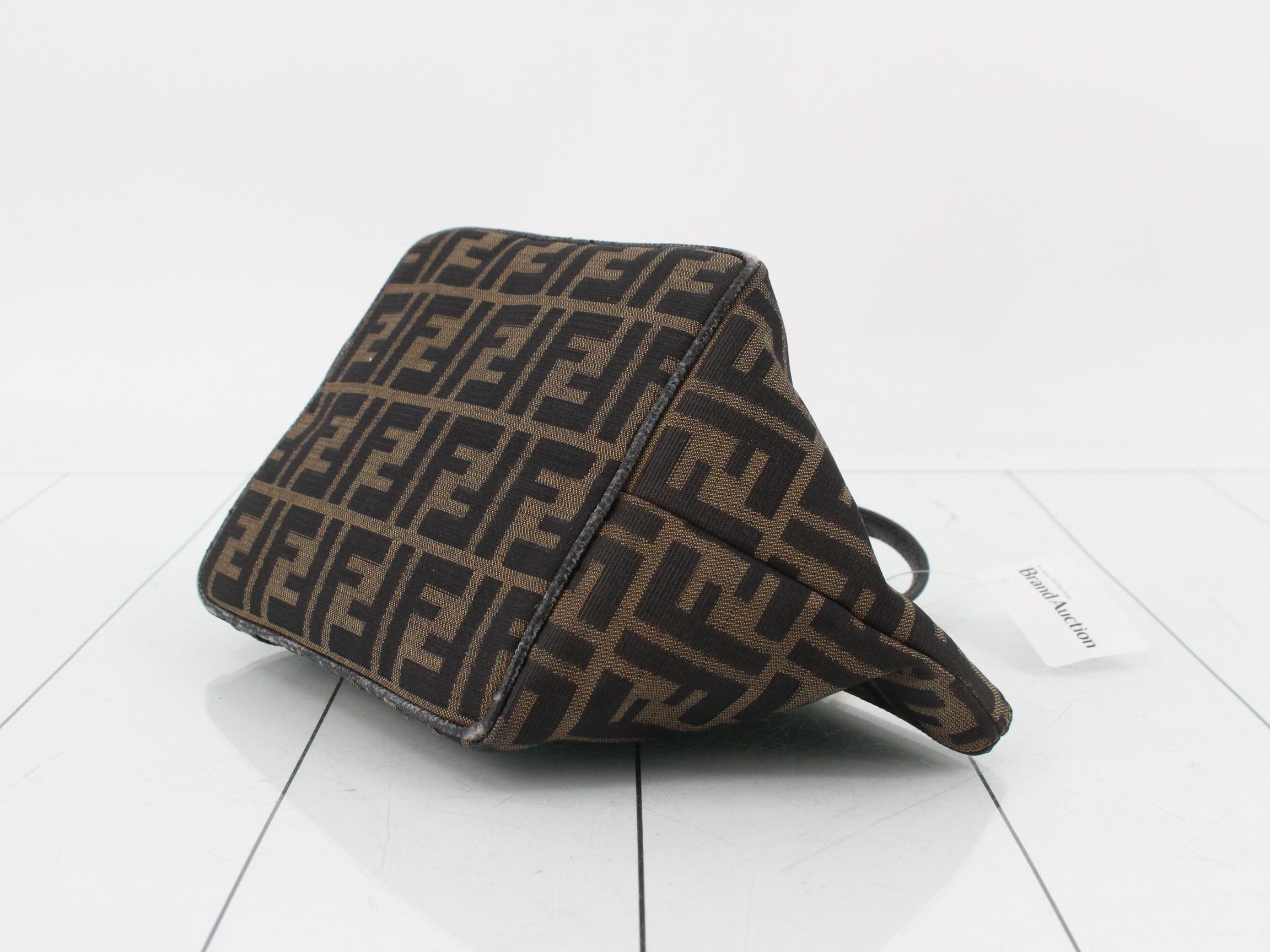 Zucca 2-Way Handbag, Brown — view 6
