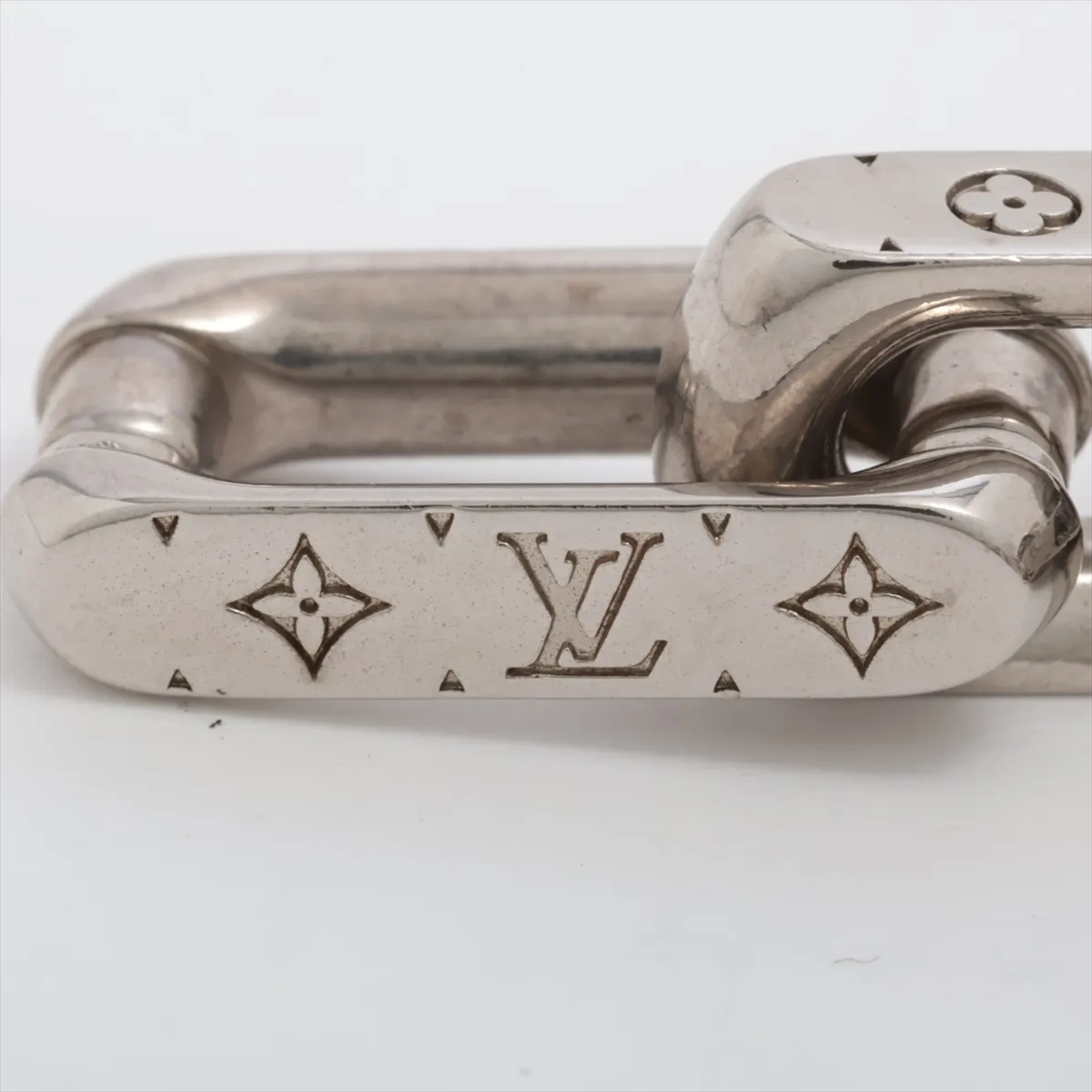 M64223 Chain Monogram Bracelet US1220 Bracelet M Metal Silver Dents — view 5