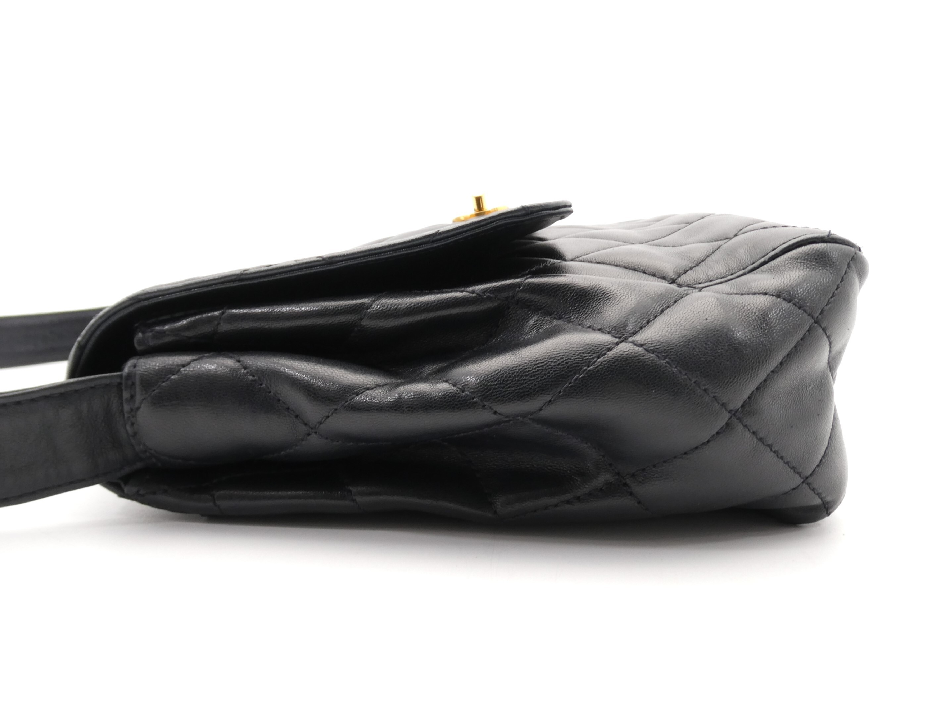 Matelassé Coco Mark Turnlock Shoulder Bag — view 3