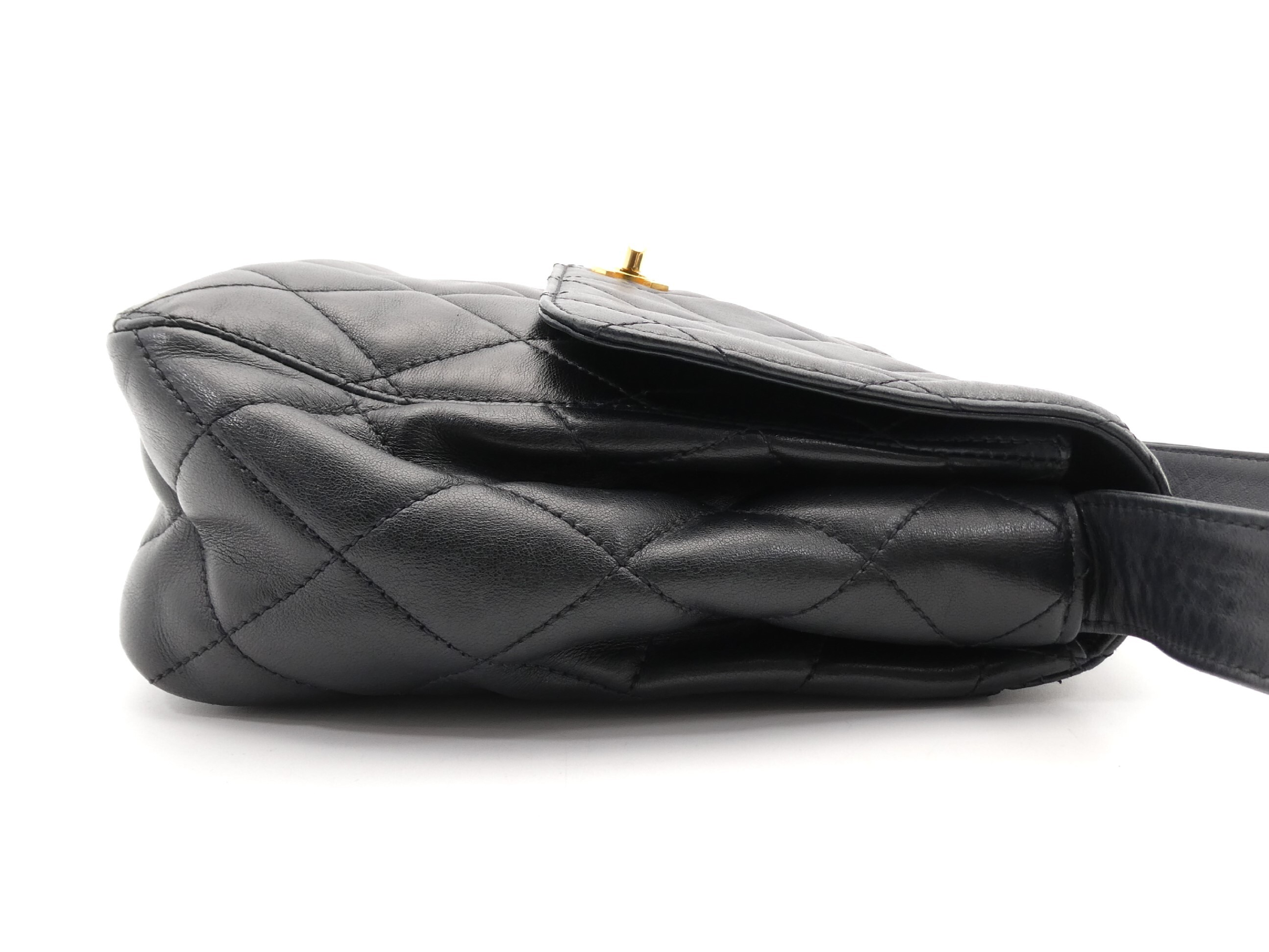 Matelassé Coco Mark Turnlock Shoulder Bag — view 4