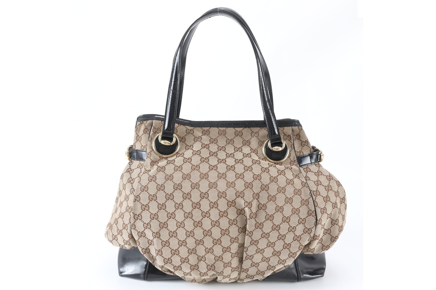 GG Canvas 203528 Leather Tote Bag — view 3