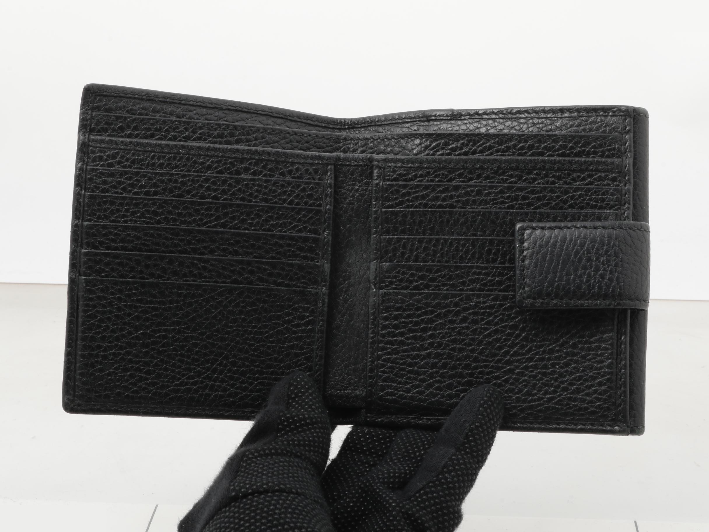 Marmont bi-fold wallet, black, 456122, 496334 — view 4