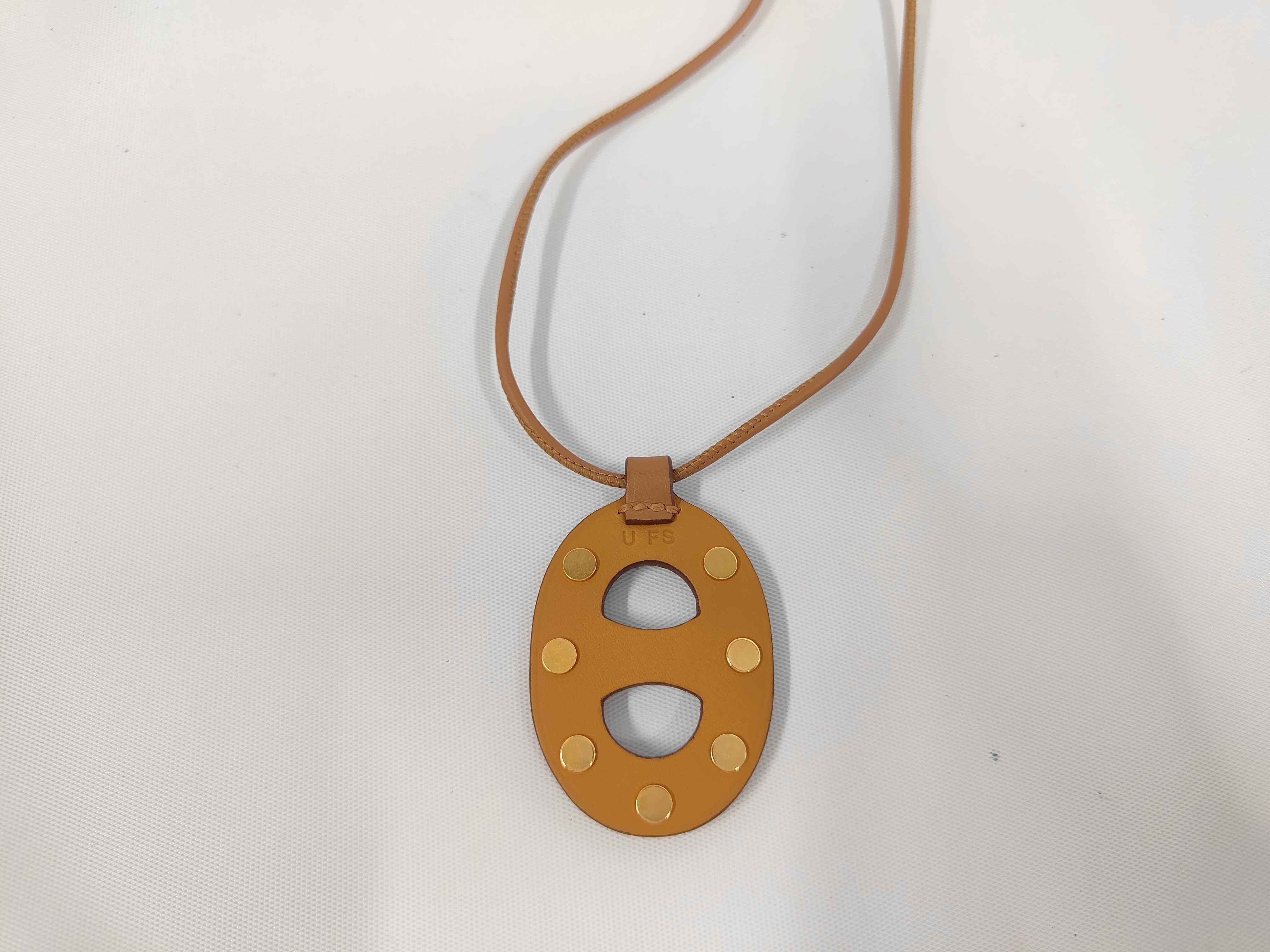 Chaine d'Ancre PM Studded Necklace Hermes Necklace — view 2