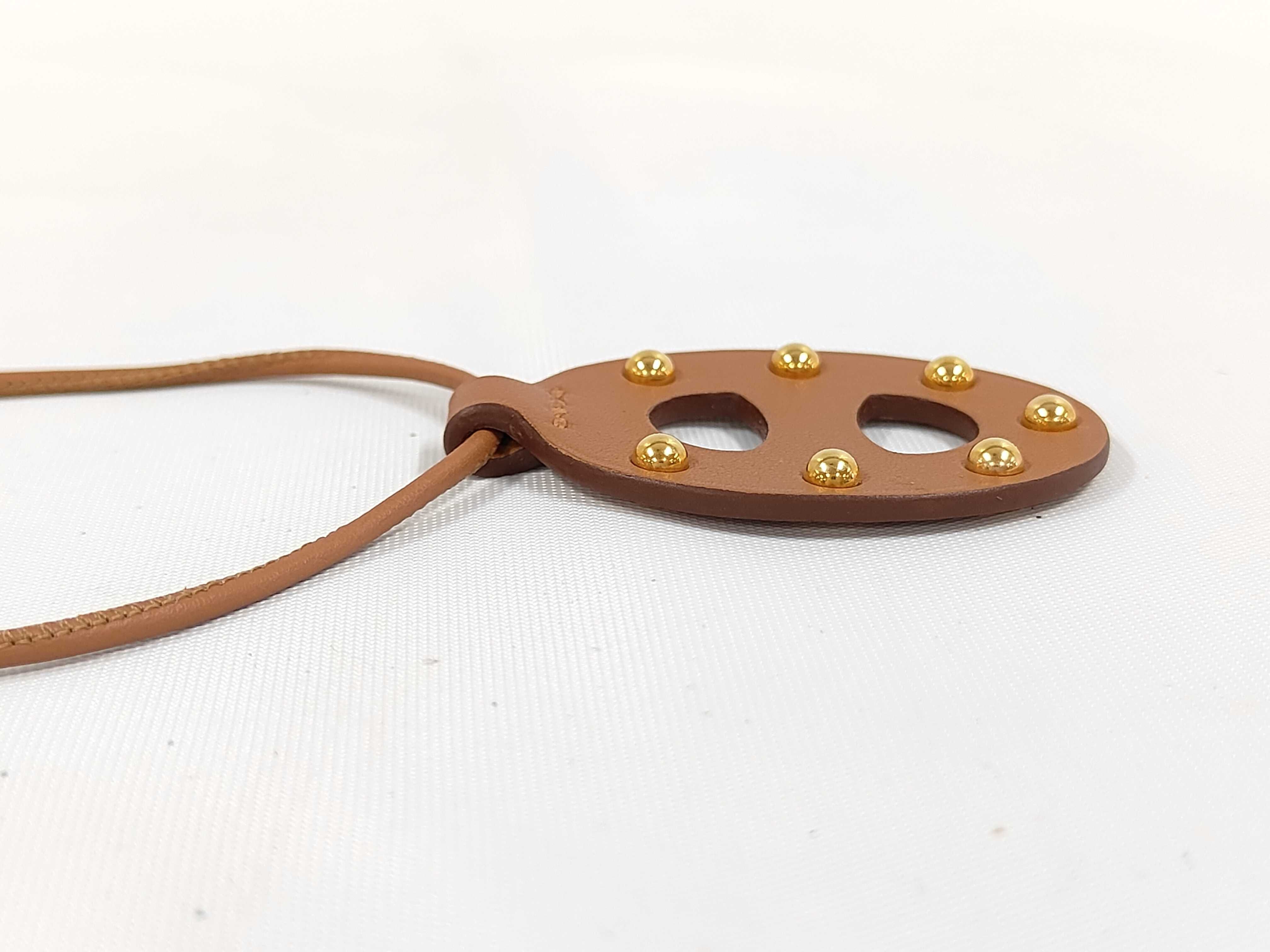 Chaine d'Ancre PM Studded Necklace Hermes Necklace — view 4