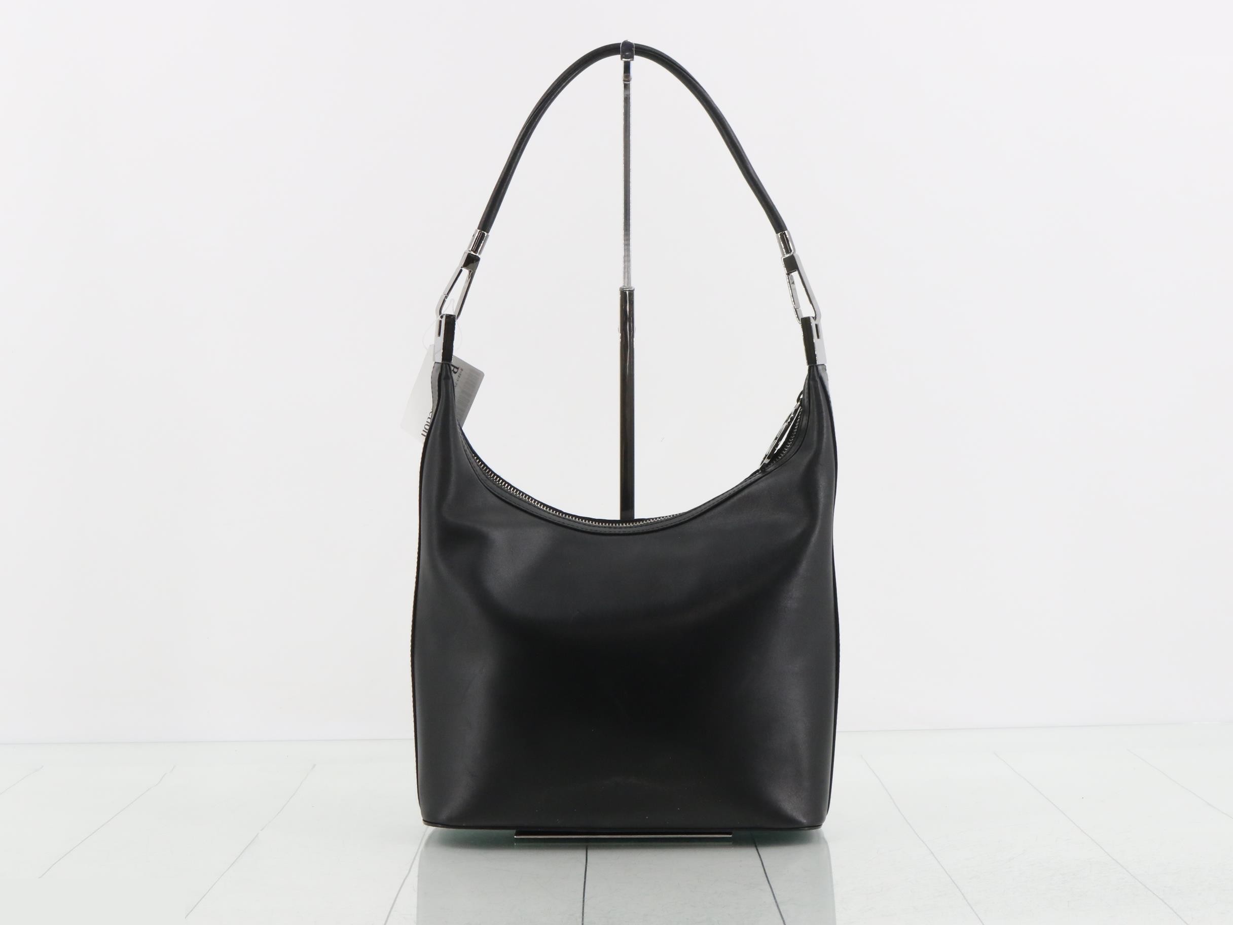Leather one-shoulder bag — view 2