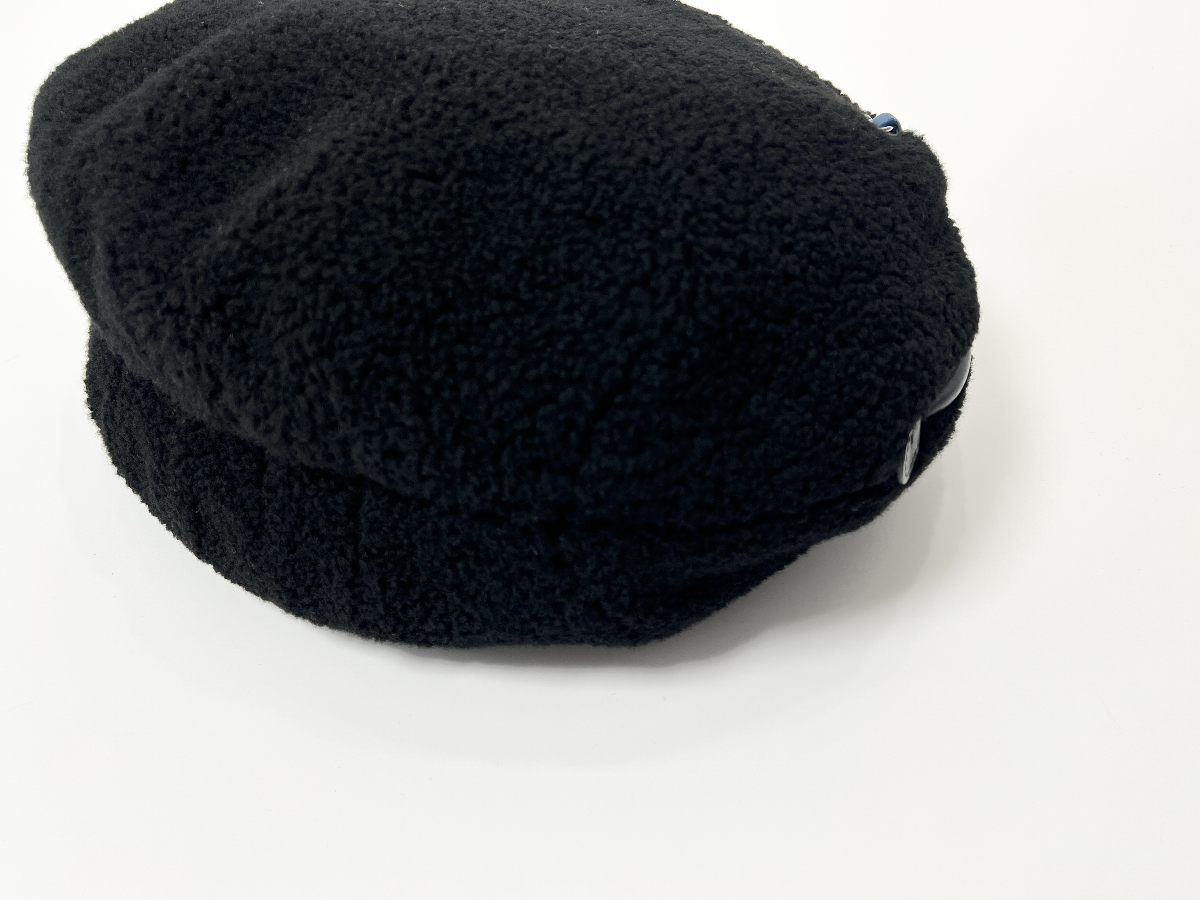 Deauville Round Shearling Boa Fur Coco Mark Chain Shoulder Bag (Serial Number 26) — view 12