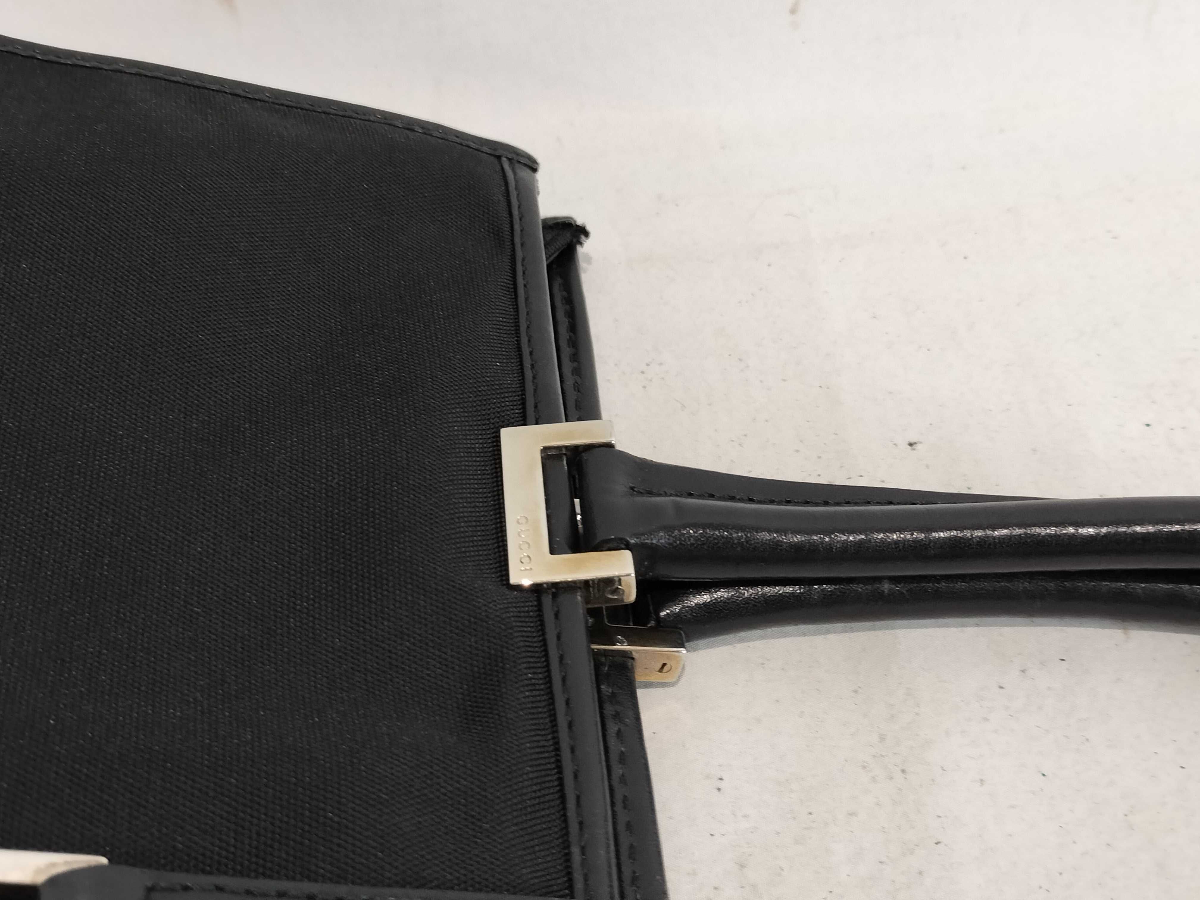 Jackie Canvas Tote Bag, Black 002/1064, Handbag — view 6